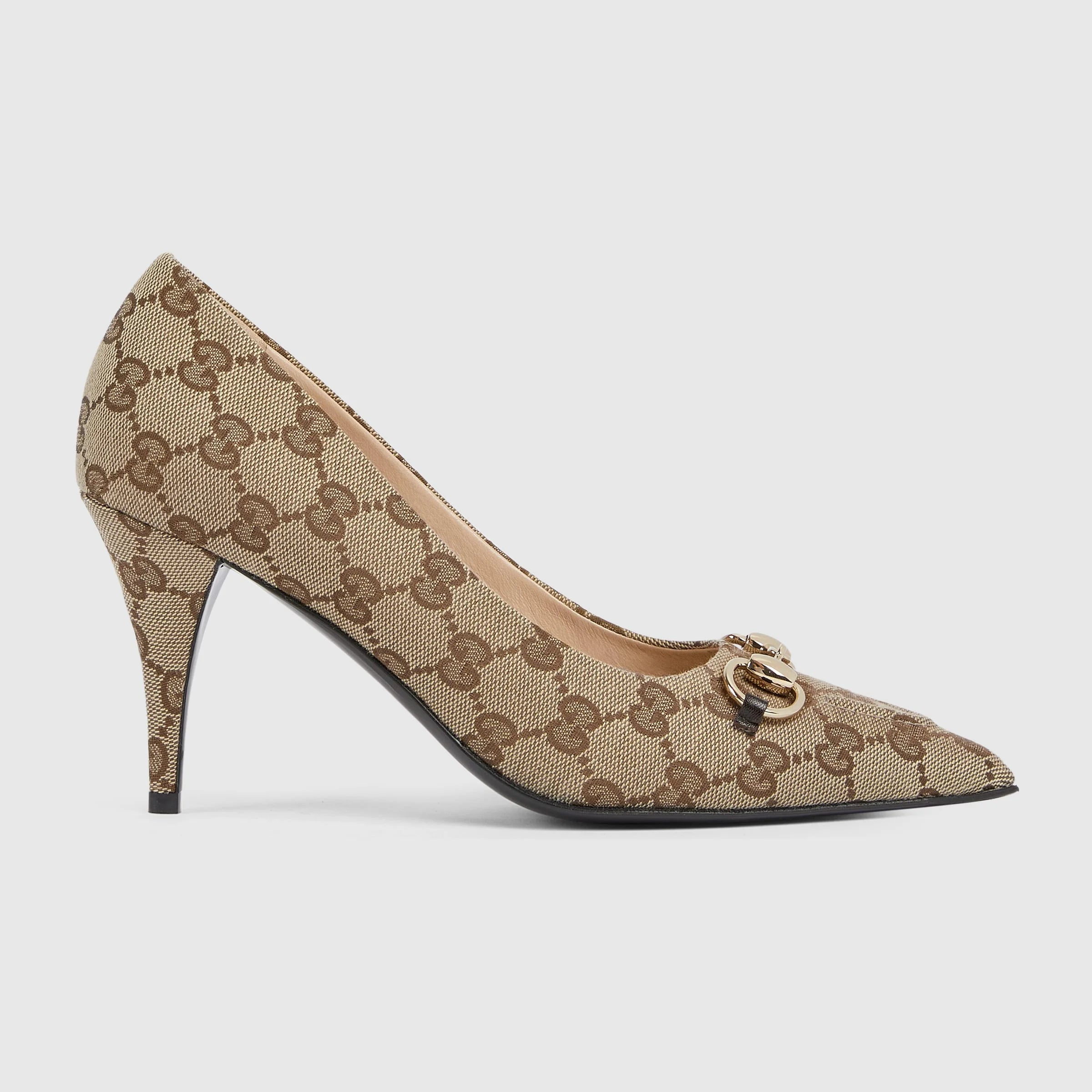 Gucci Horsebit GG Pumps