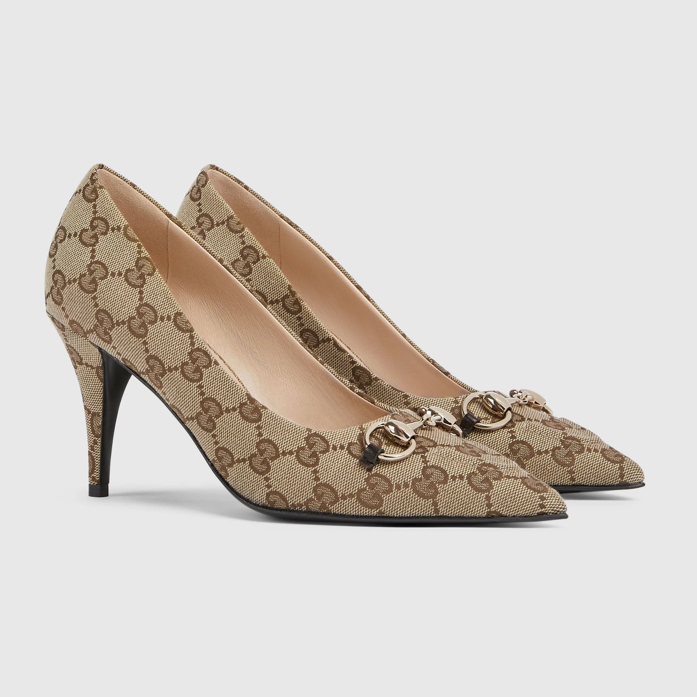 Gucci Horsebit GG Pumps