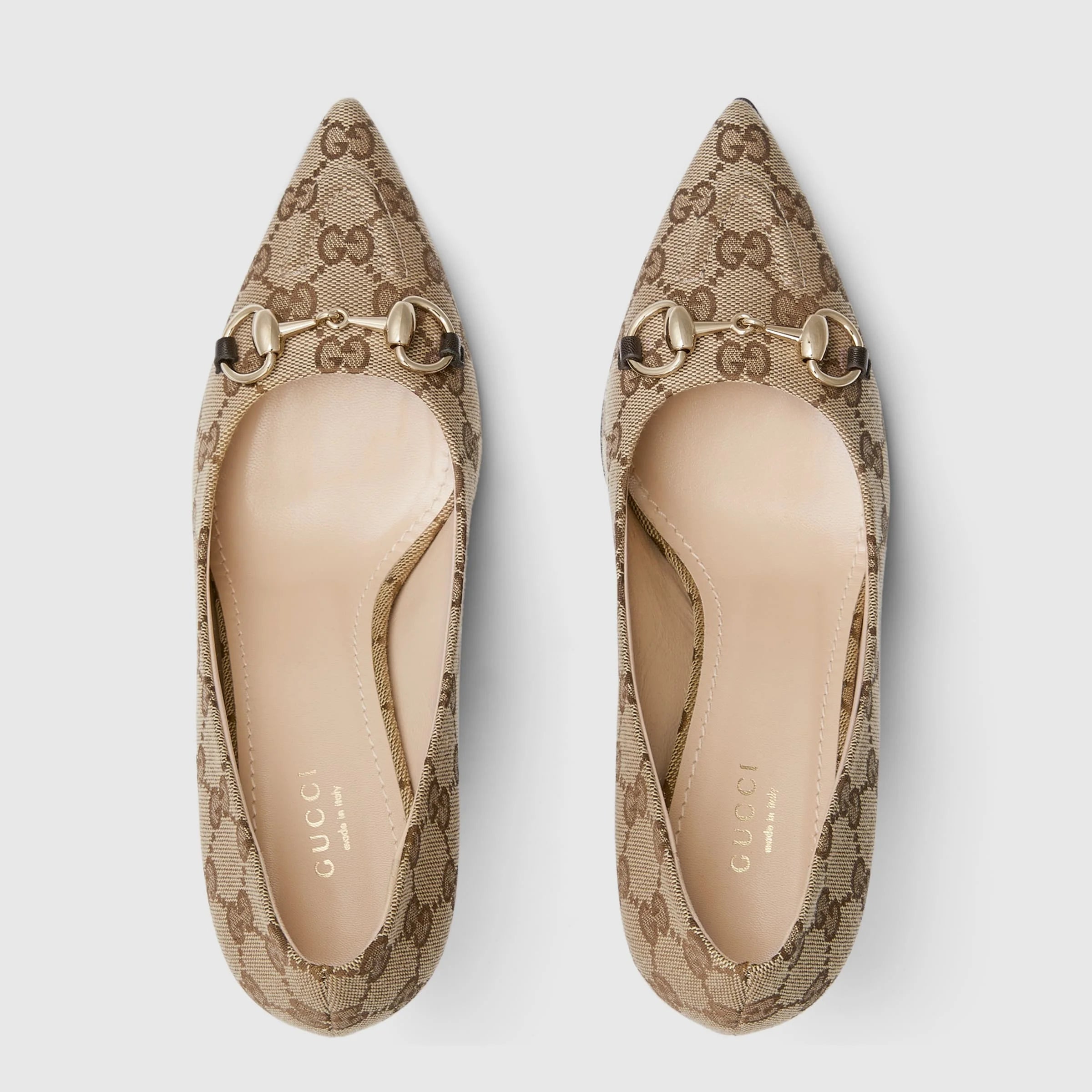 Gucci Horsebit GG Pumps