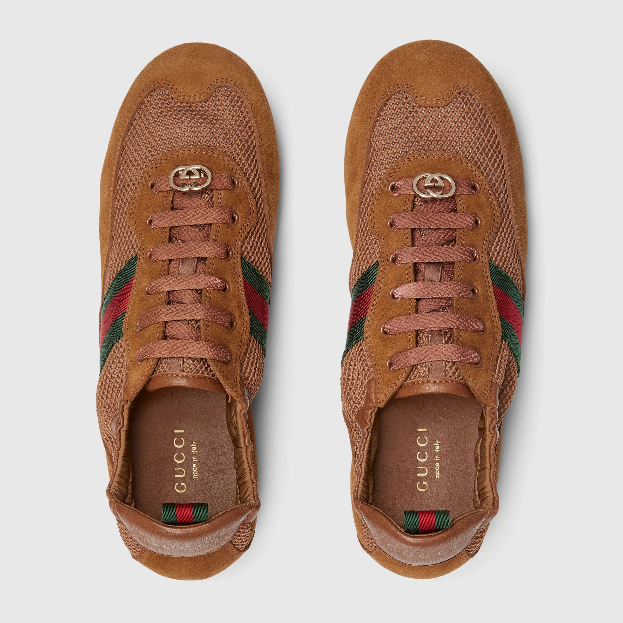 Gucci Shift Web Sneakers