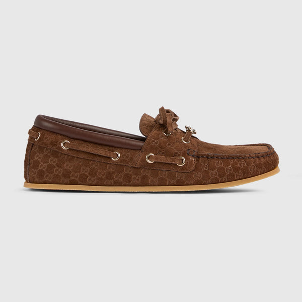 Gucci Interlocking G Boat Shoes