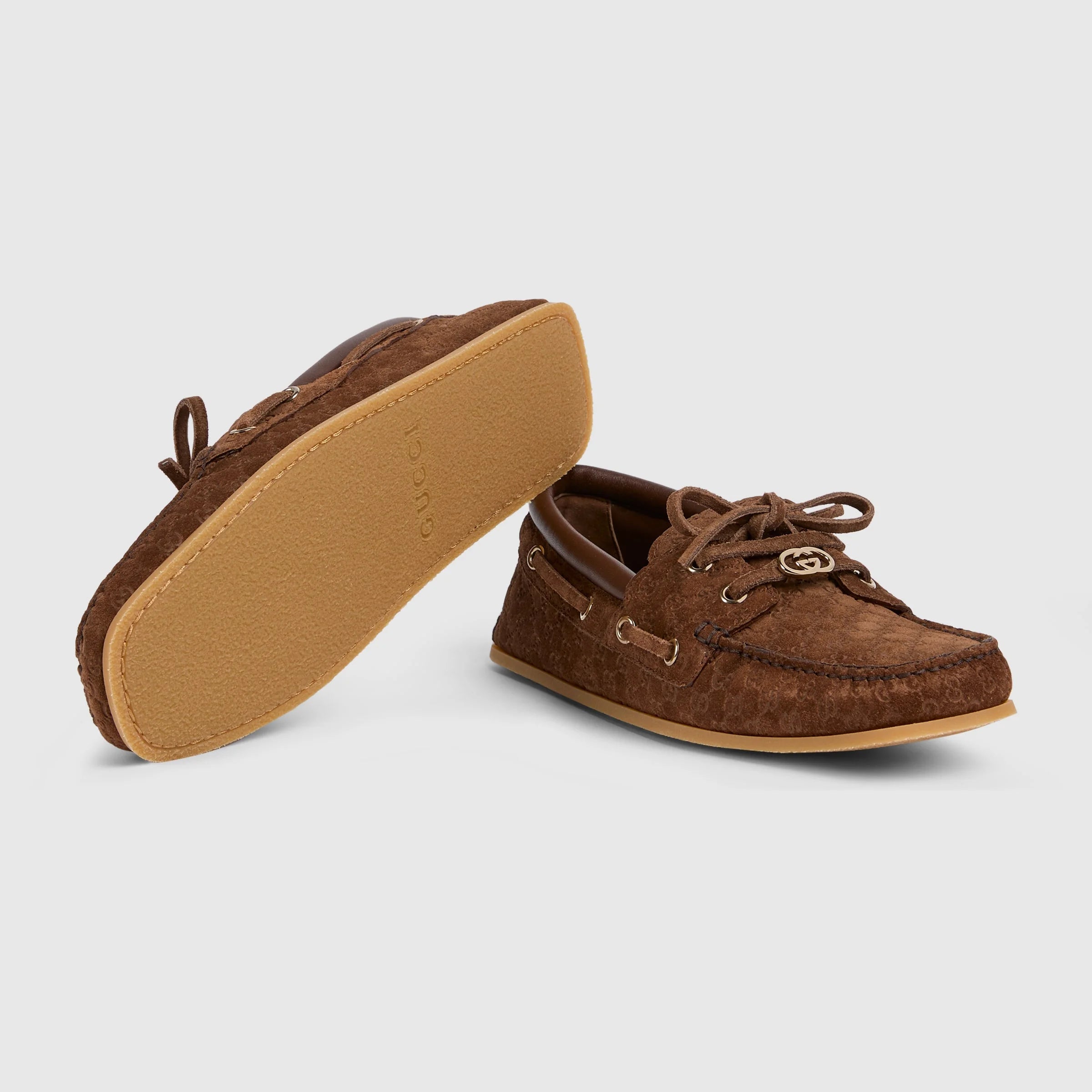 Gucci Interlocking G Boat Shoes