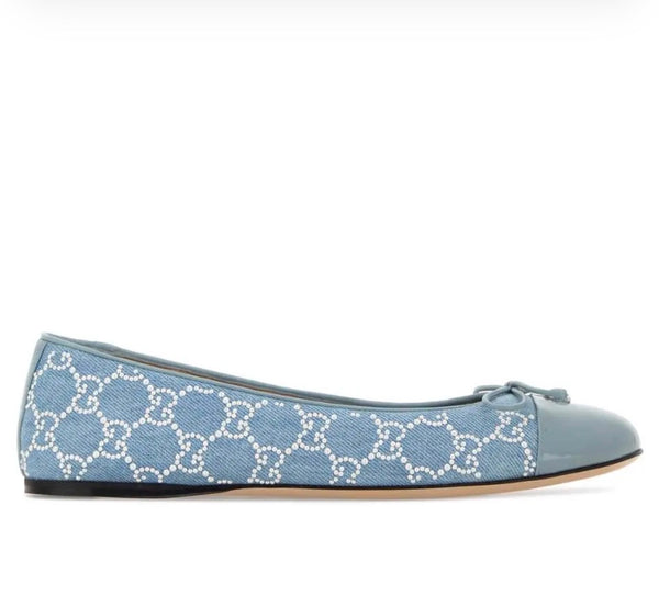 Gucci Bow Ballet Flats