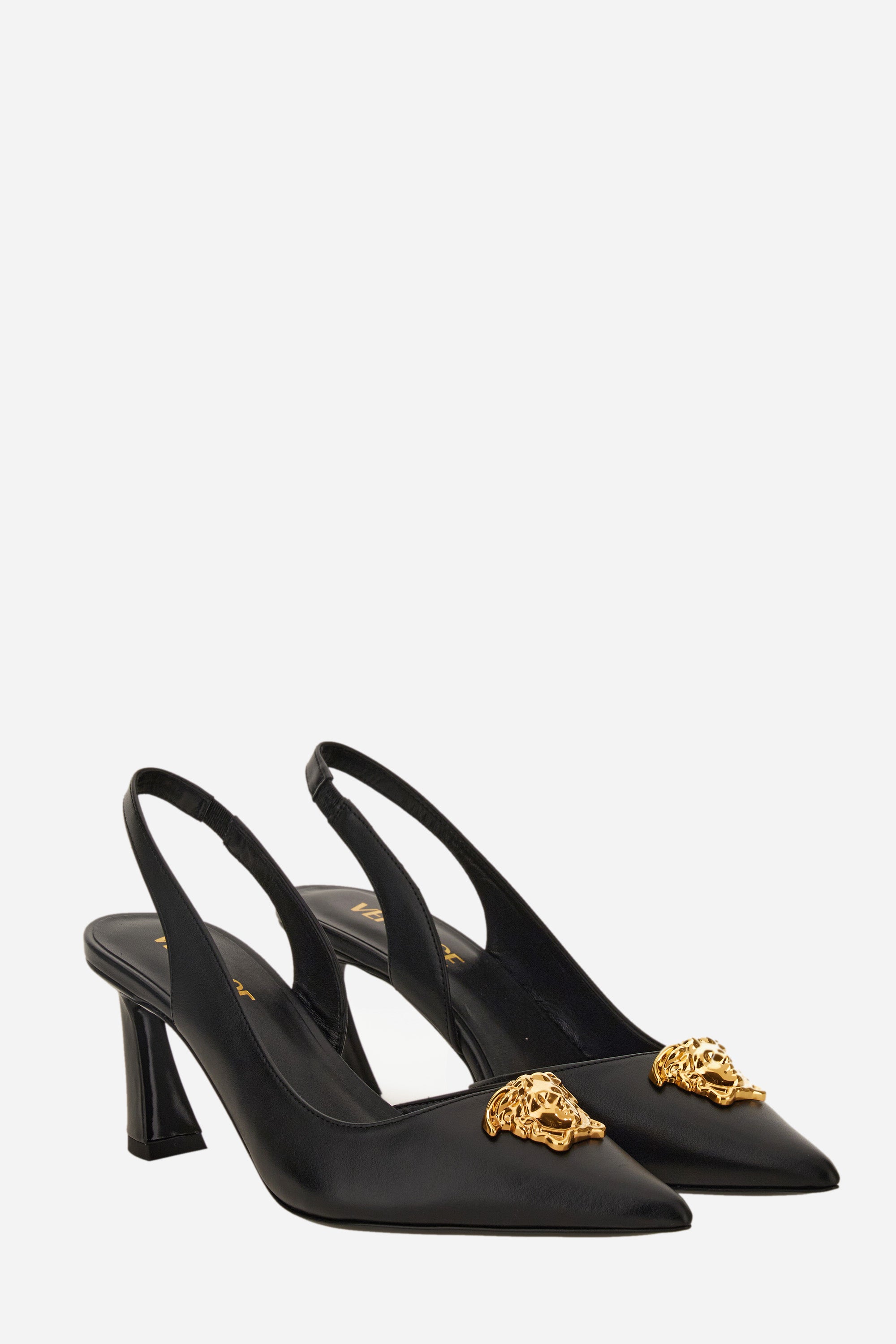 Versace Logo Sling Back