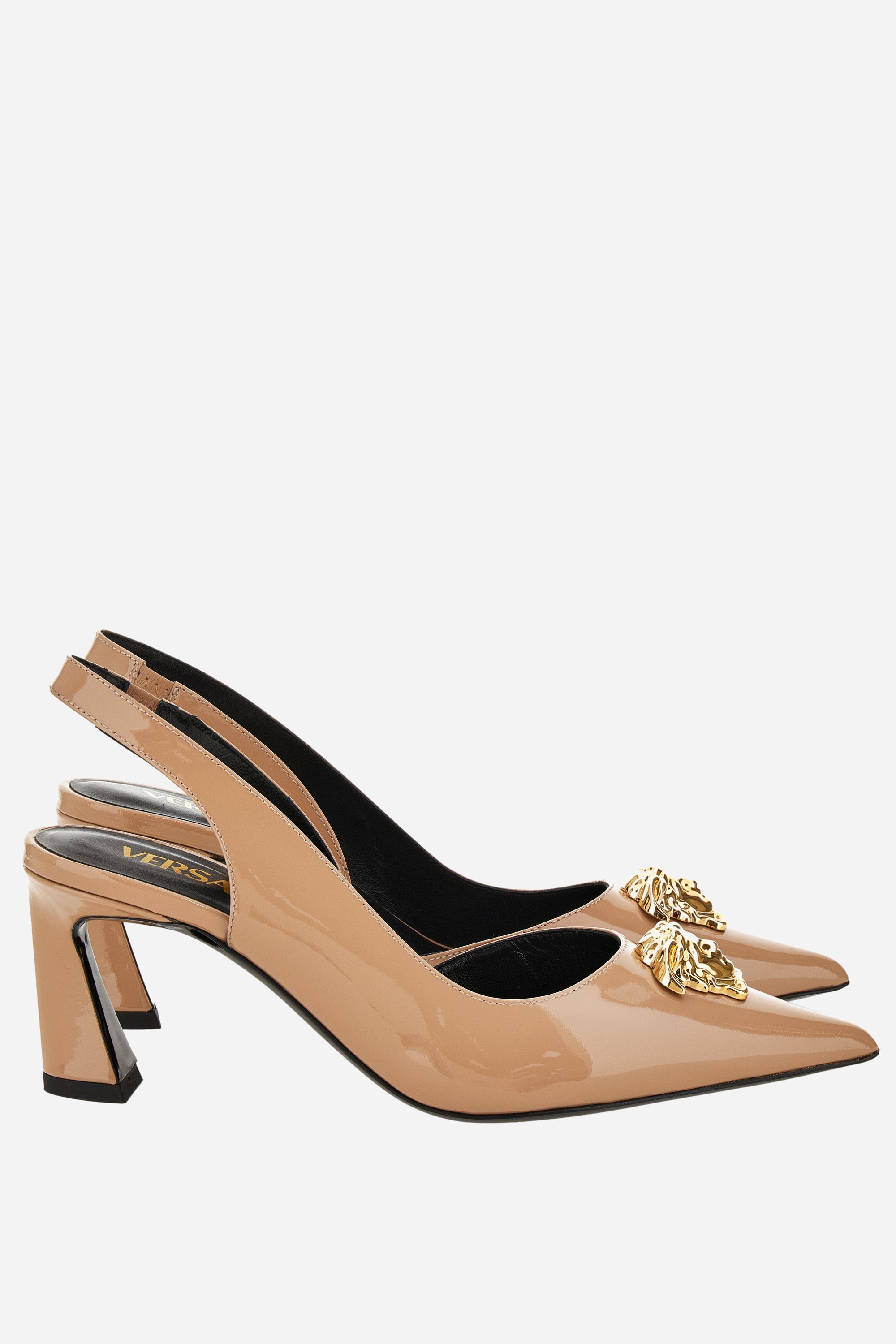 Versace Logo Sling Back