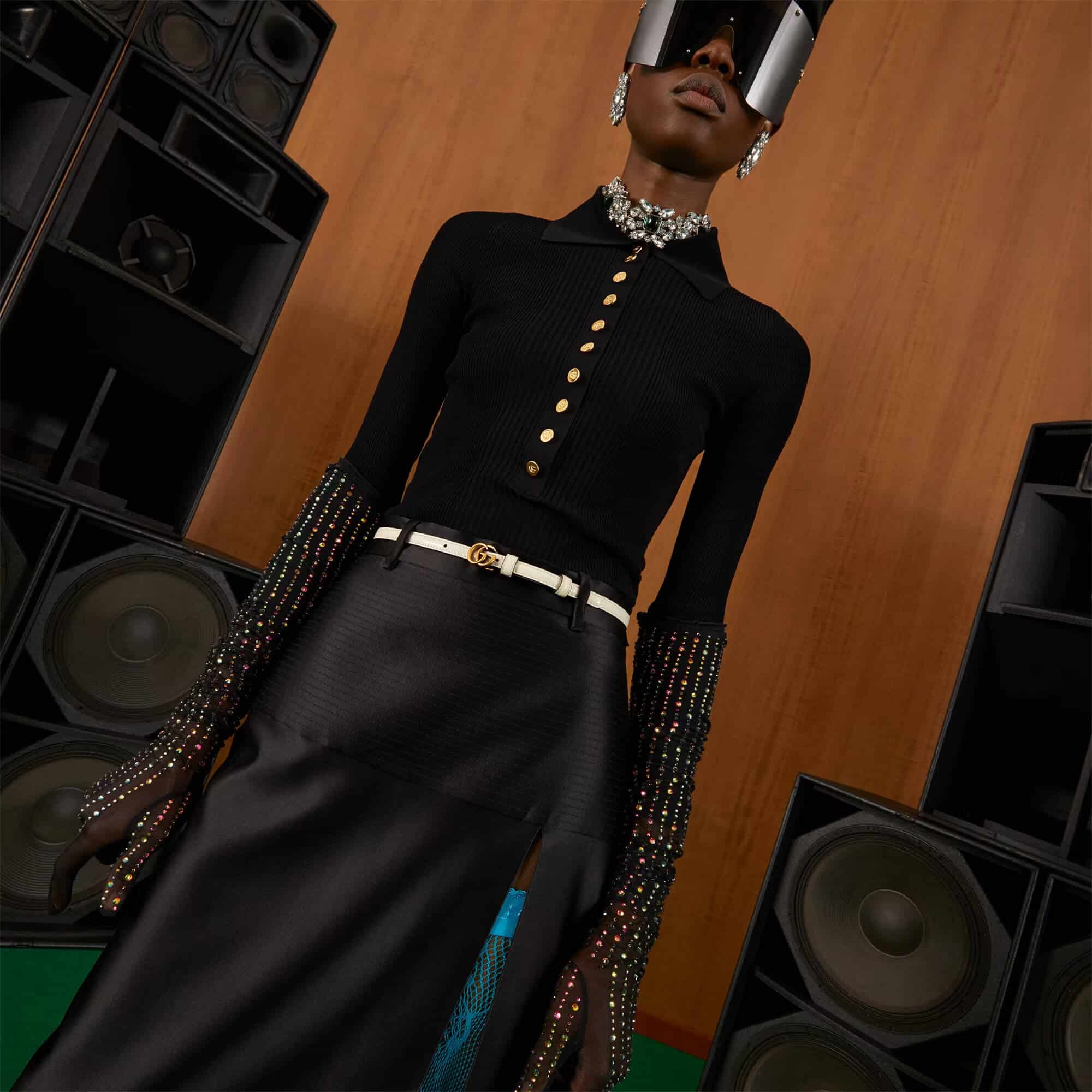 Gucci Double G Thin Belt