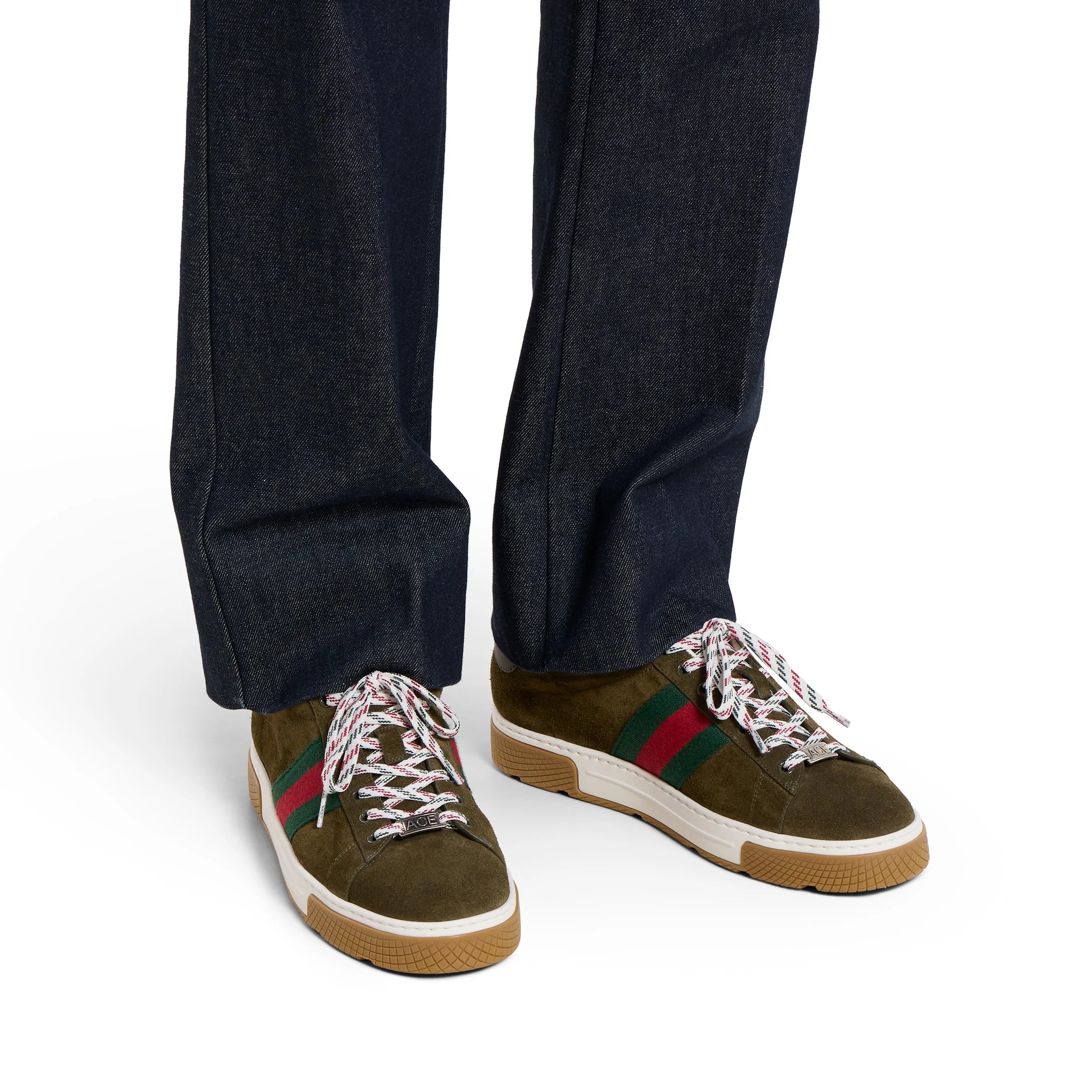 Gucci Ace Web Sneakers