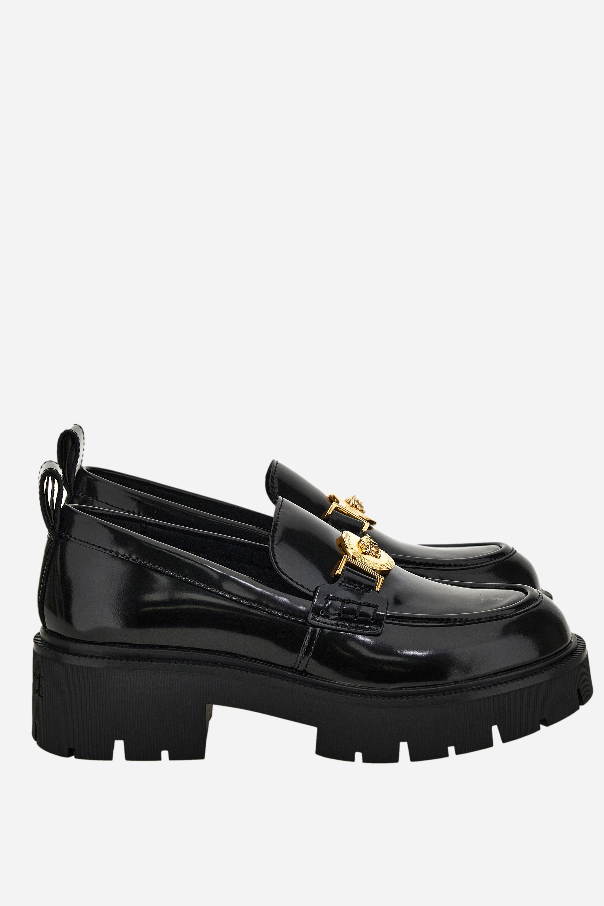 Versace Icon Loafer In Calf