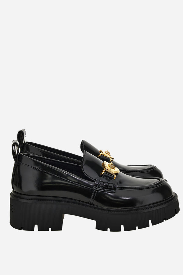 Versace Icon Loafer In Calf