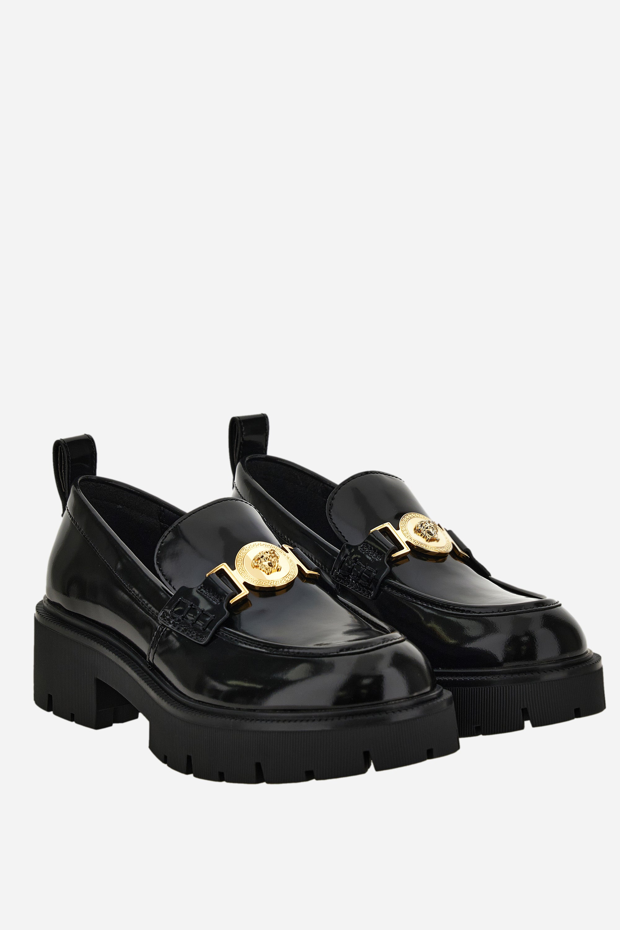 Versace Icon Loafer In Calf
