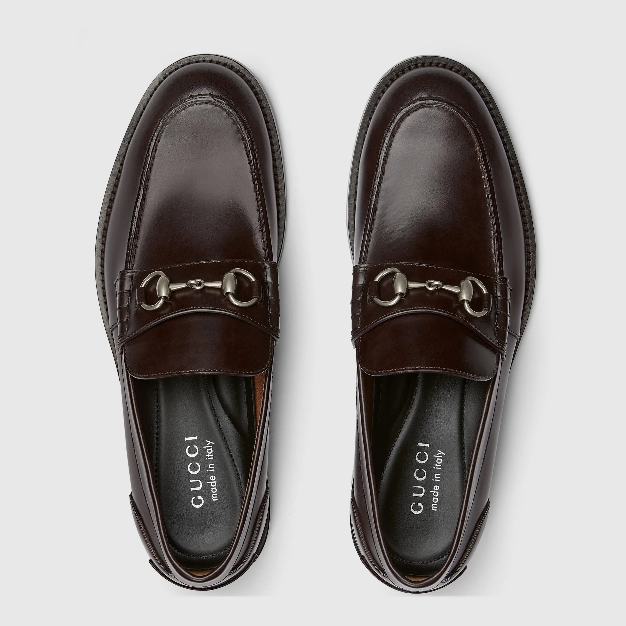 Gucci Horsebit Leather Loafers