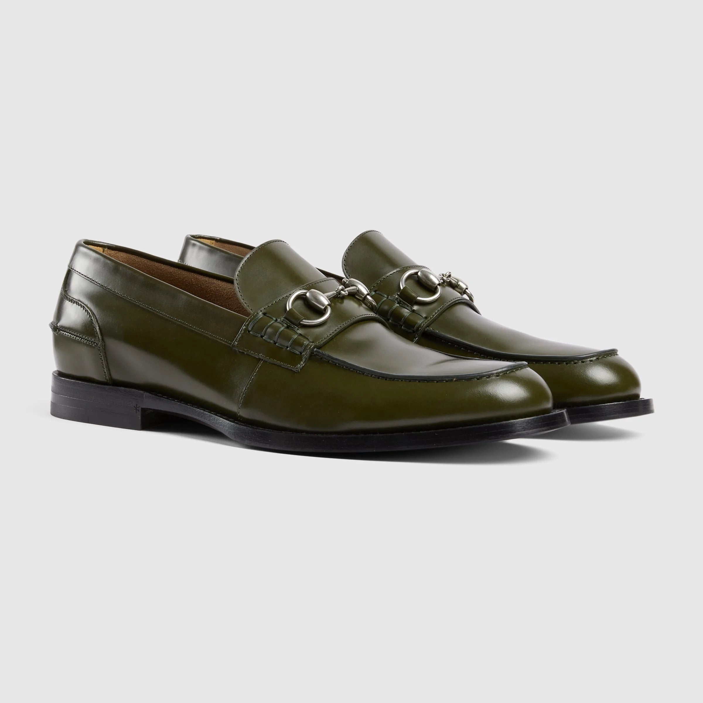 Gucci Horsebit Leather Loafers