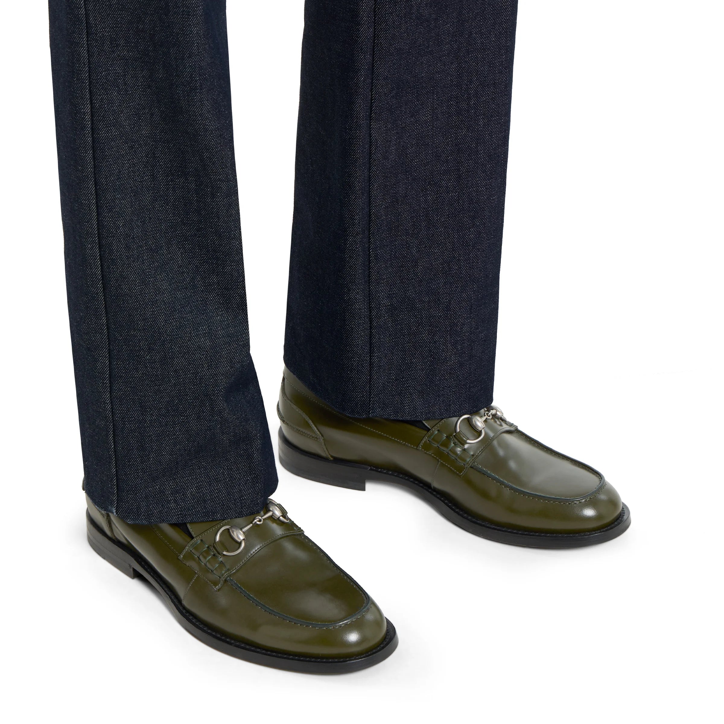 Gucci Horsebit Leather Loafers