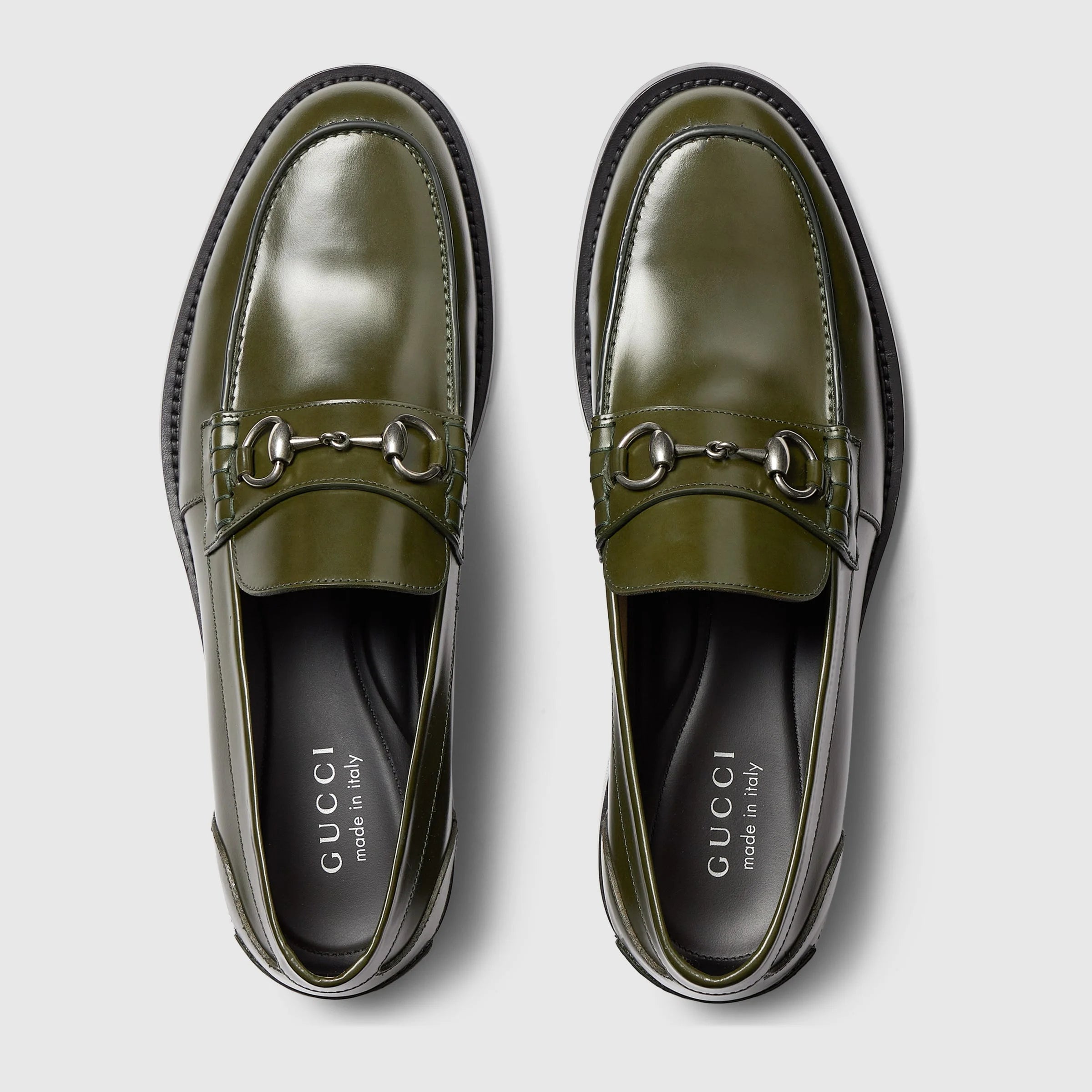 Gucci Horsebit Leather Loafers