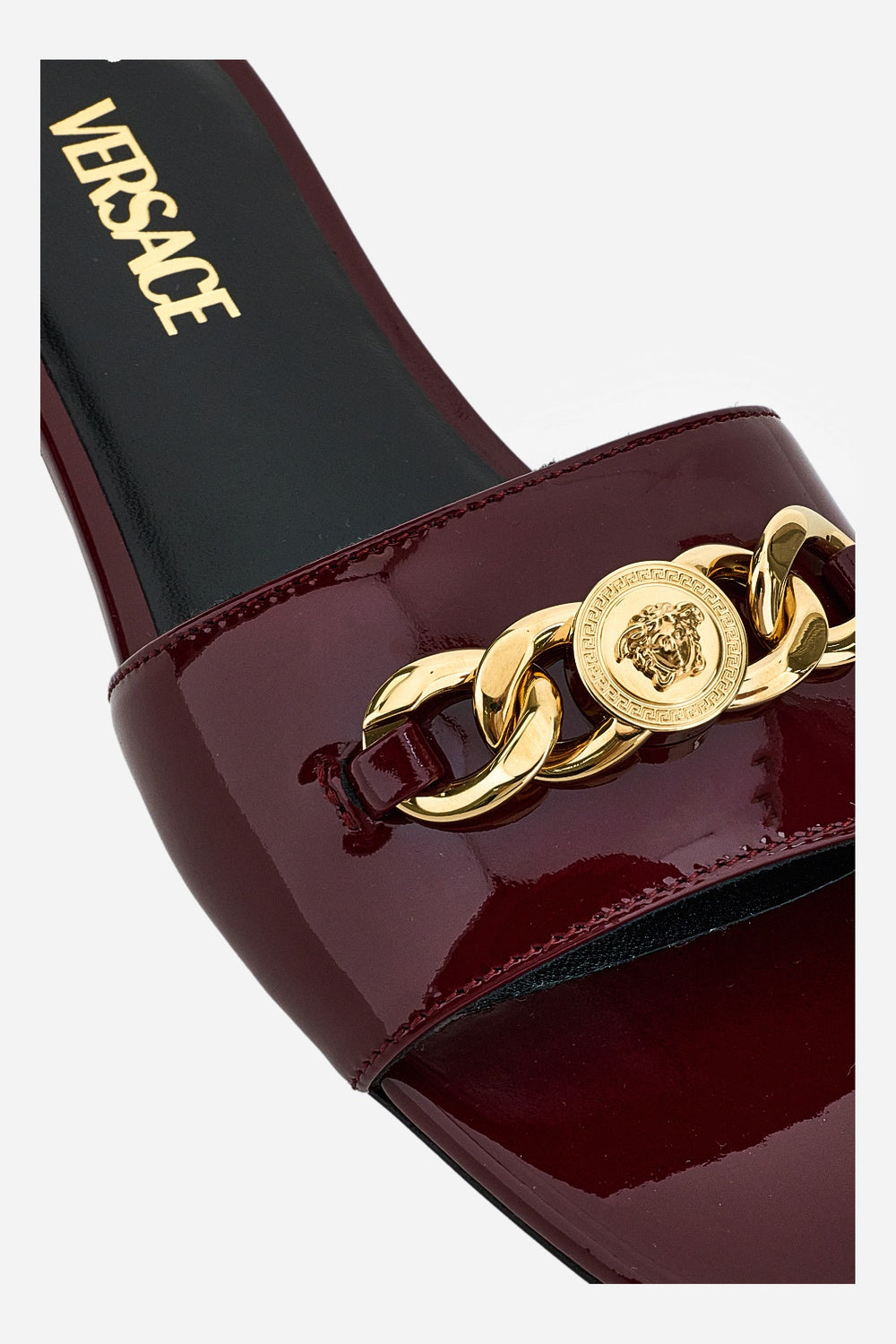Versace Icon Chain Flat Sandal