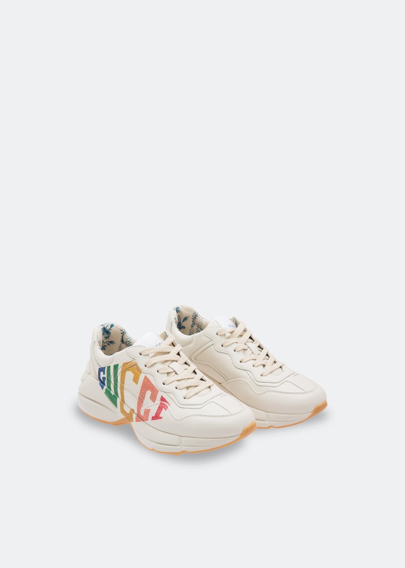 Gucci Rhyton Logo Sneakers