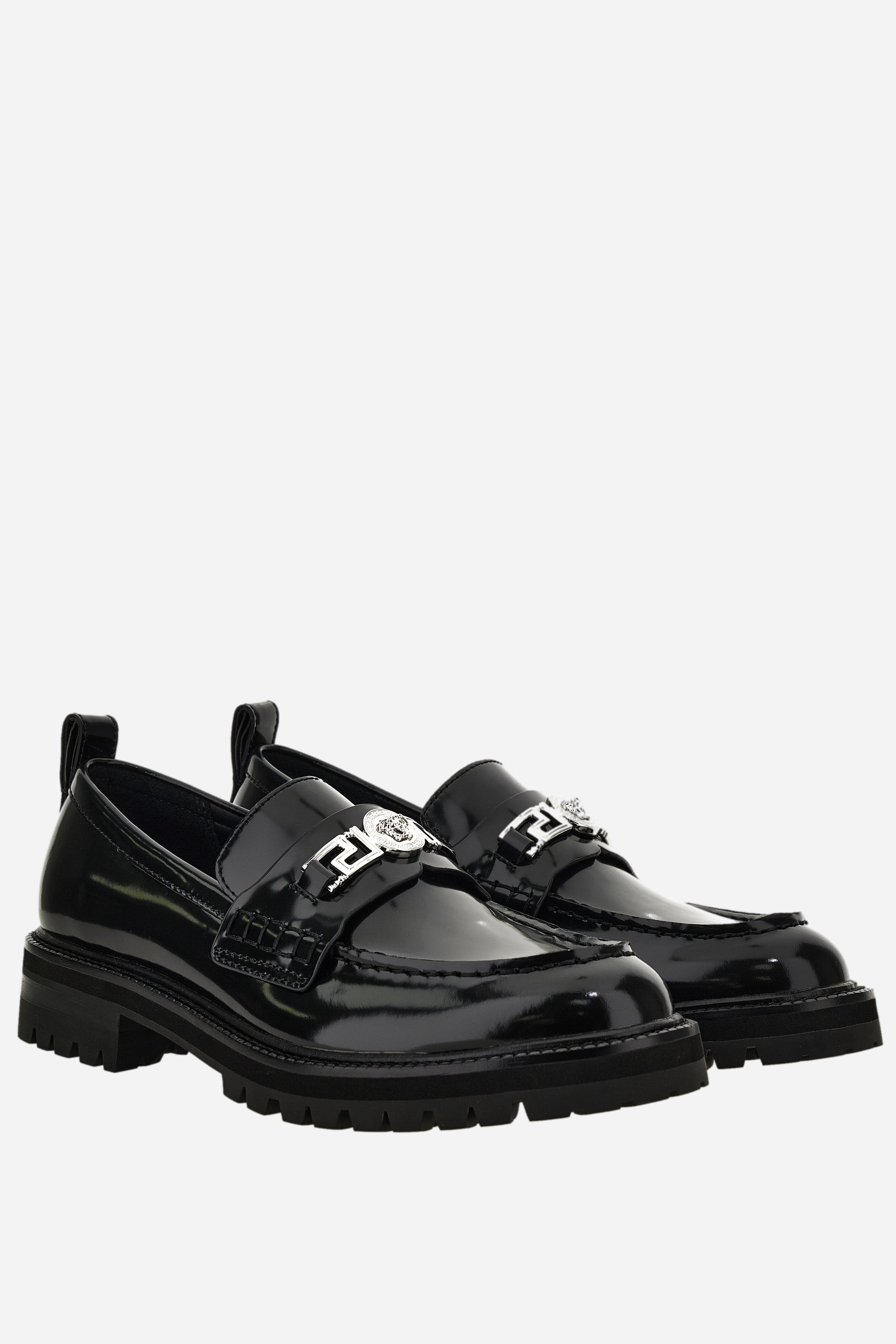 Versace Logo Loafers