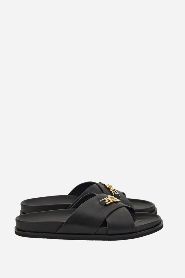 Versace Logo Sandals
