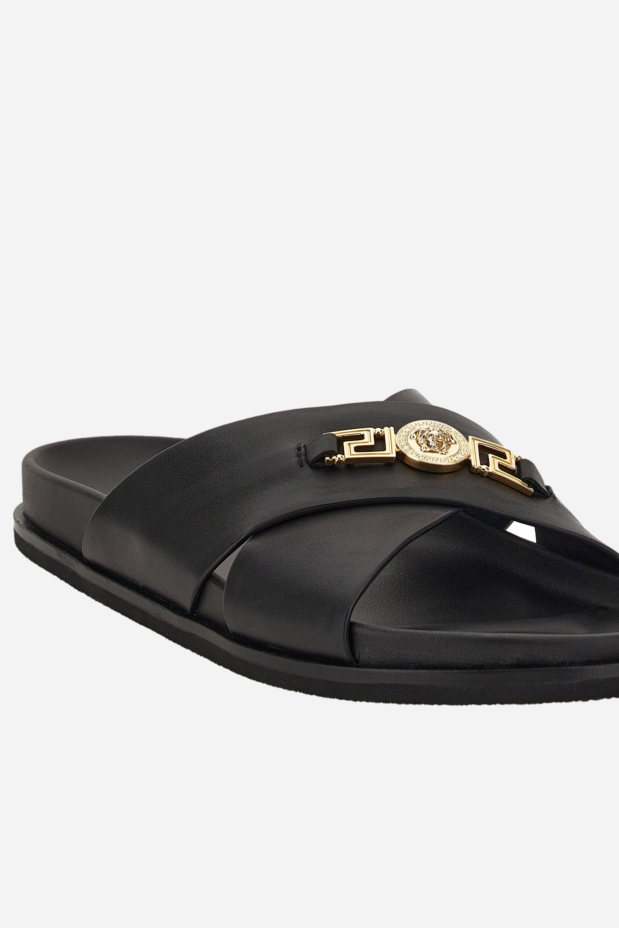 Versace Logo Sandals
