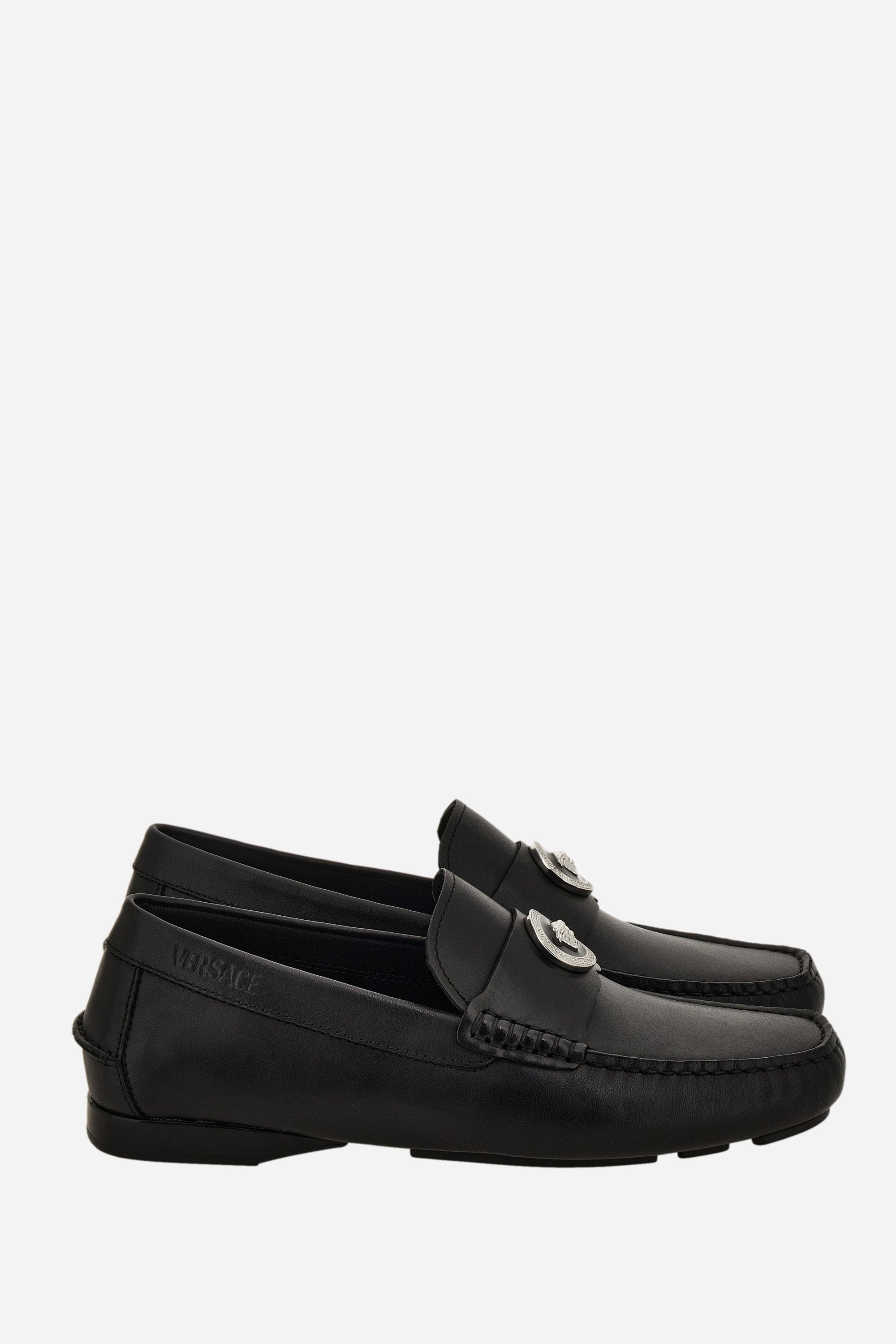 Versace Icon M Shoes In Calf Leather