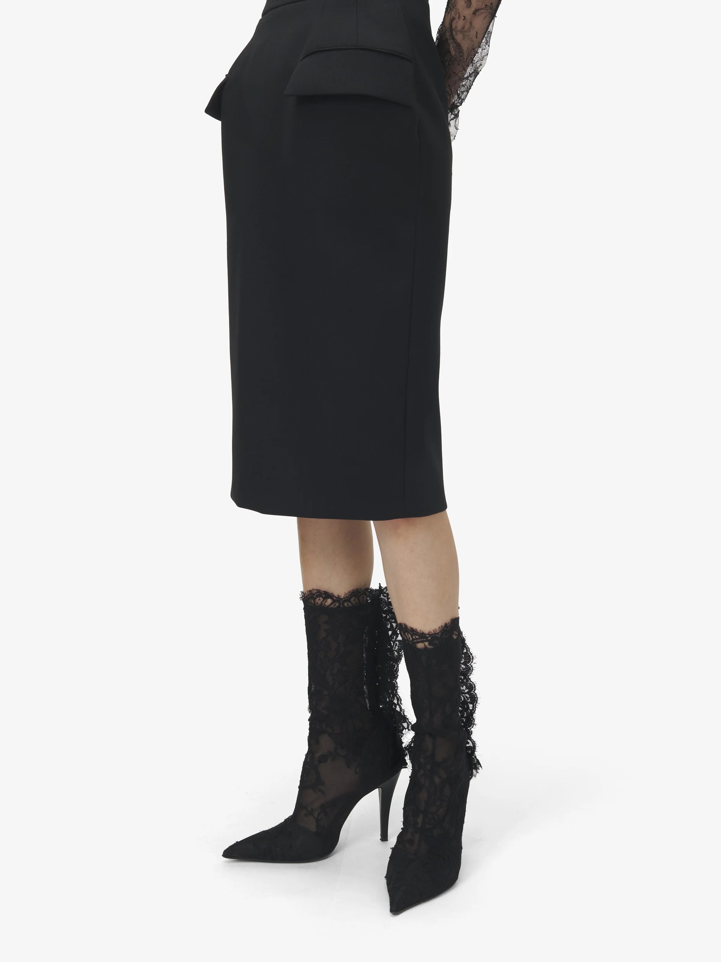 Alexander McQueen Heron Lace Boots