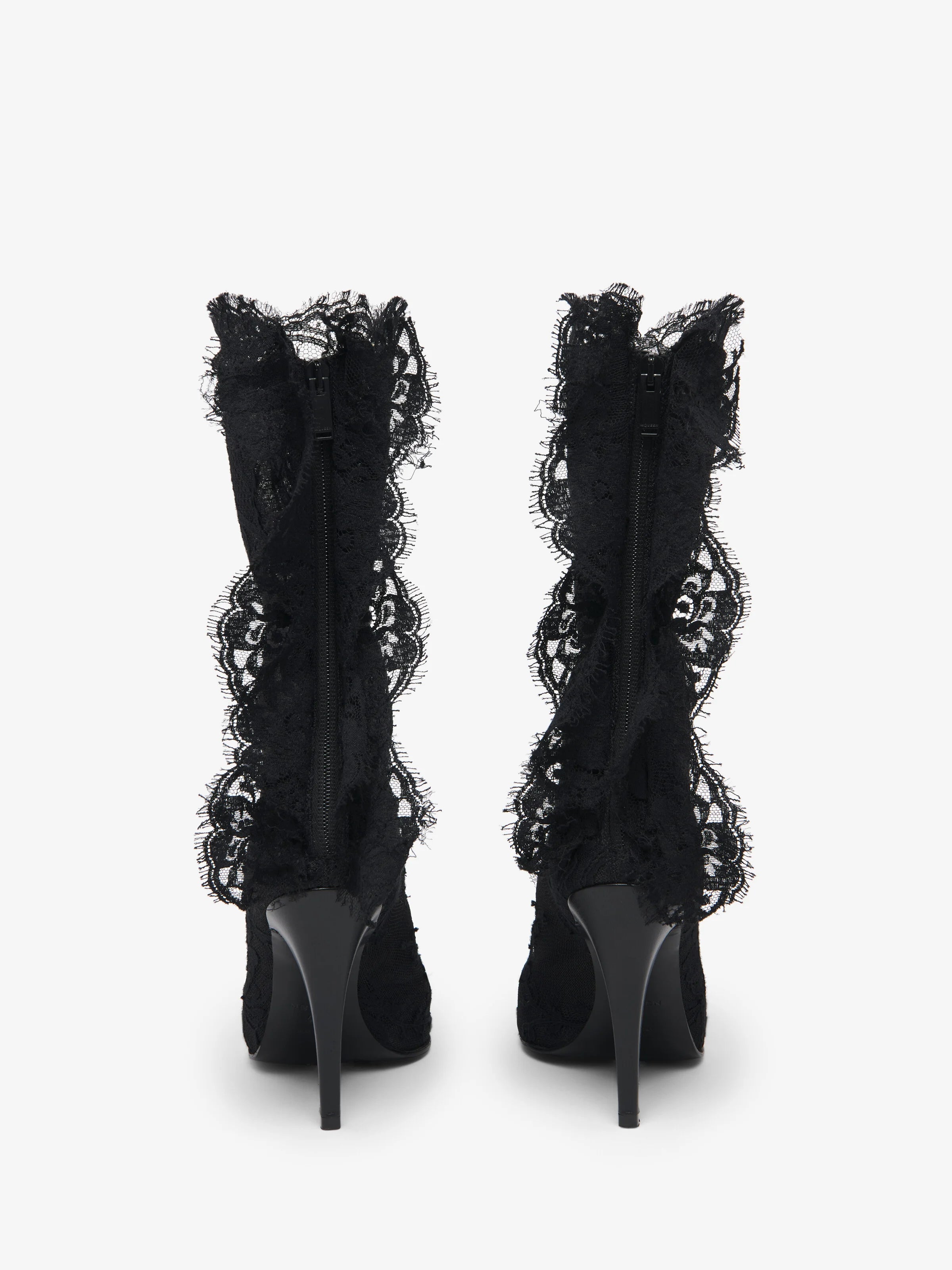 Alexander McQueen Heron Lace Boots
