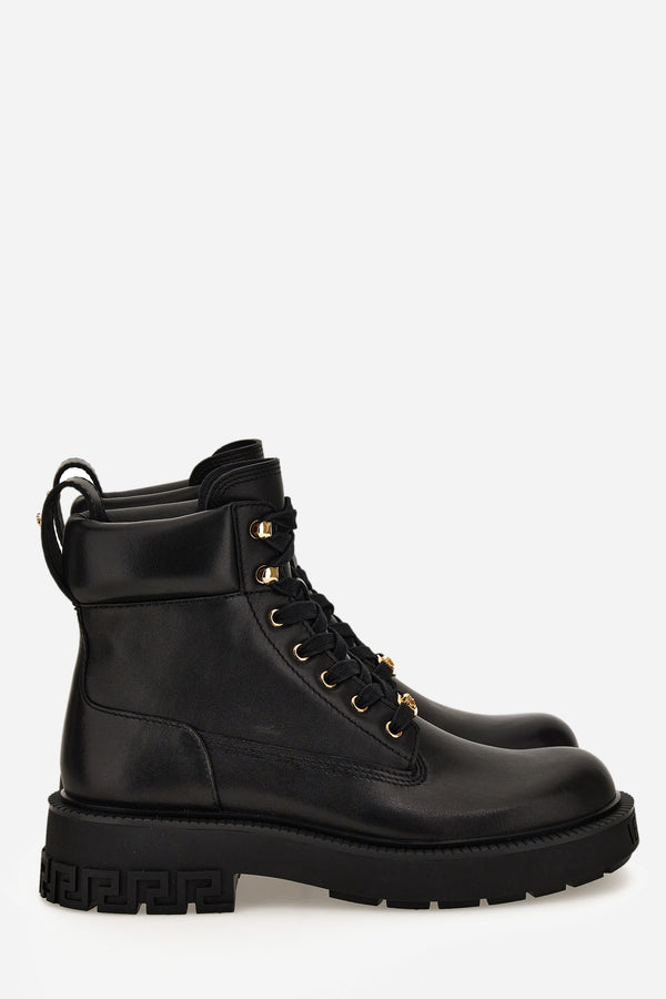 Versace Tank Lace Up Ankle Boot