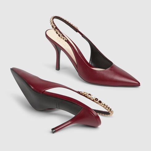 Gucci Signoria Slingback Pumps