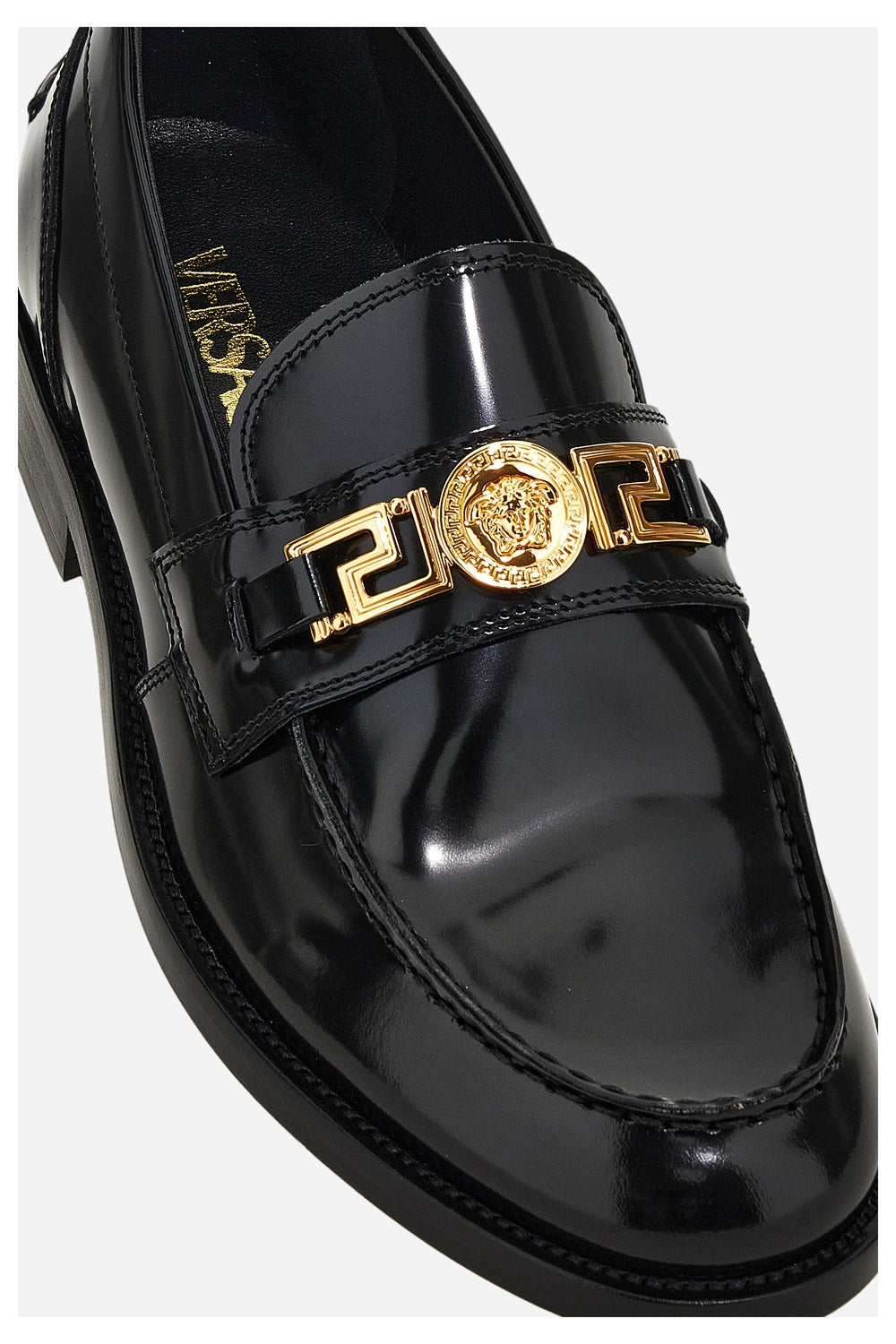Versace Logo Loafers