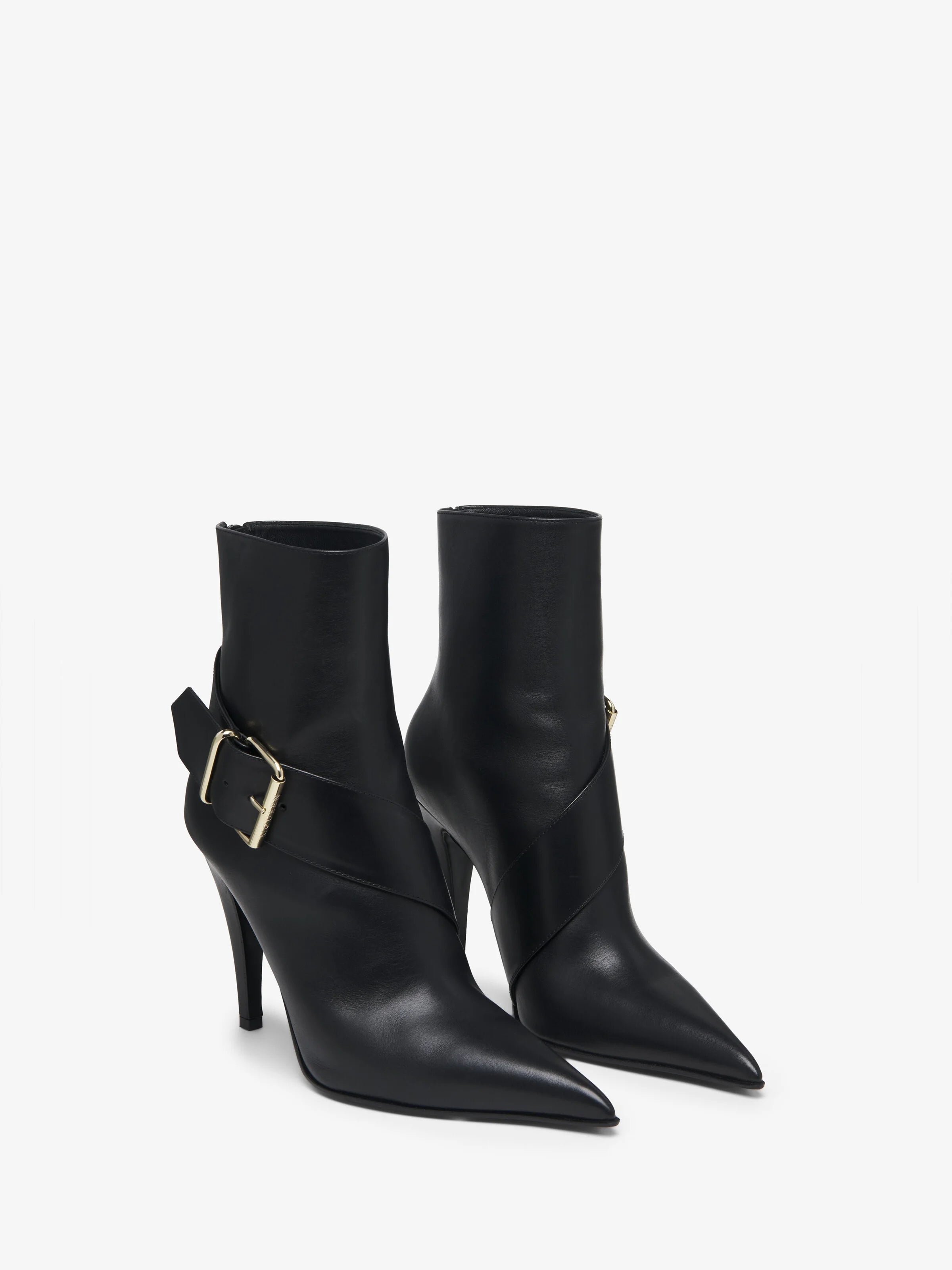 Alexander McQueen Heron Buckle Boots