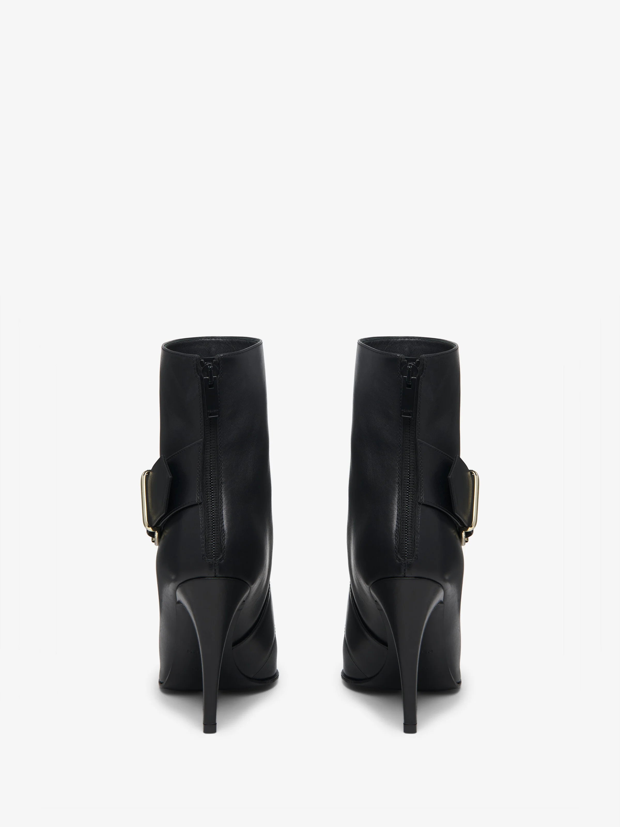 Alexander McQueen Heron Buckle Boots