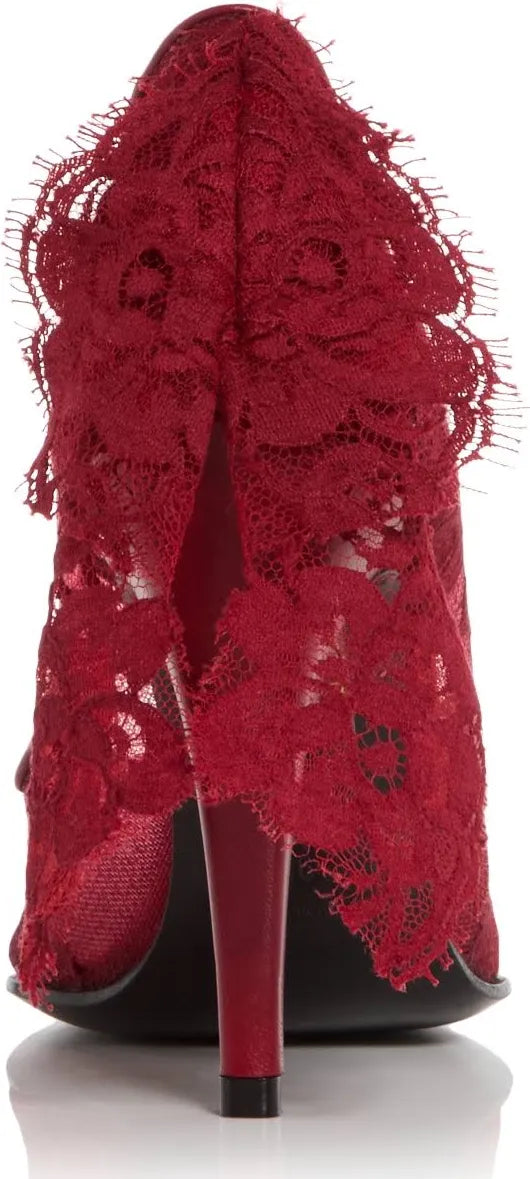 Alexander McQueen Heron Lace Pumps