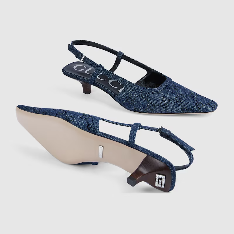 Gucci GG Slingback Pumps