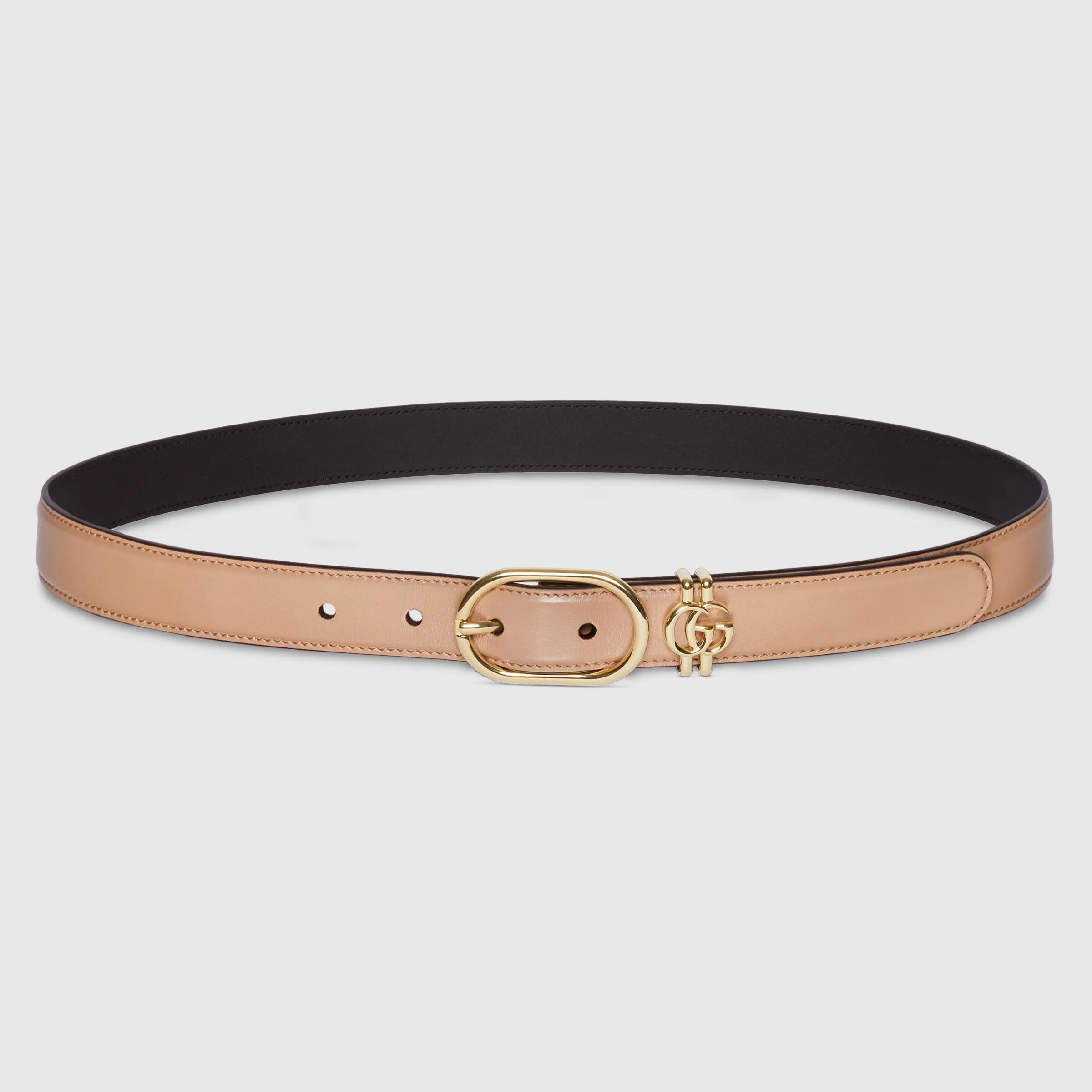 Gucci Belt With Oval Buckle