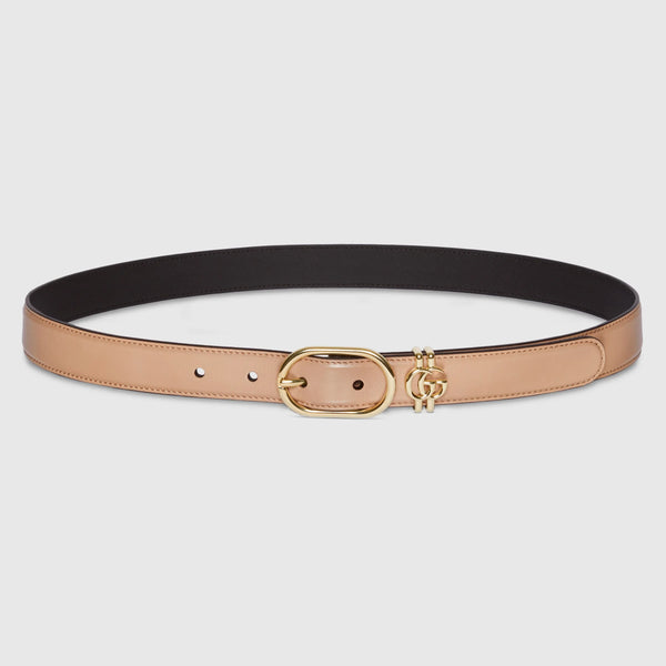 Gucci Belt With Oval Buckle