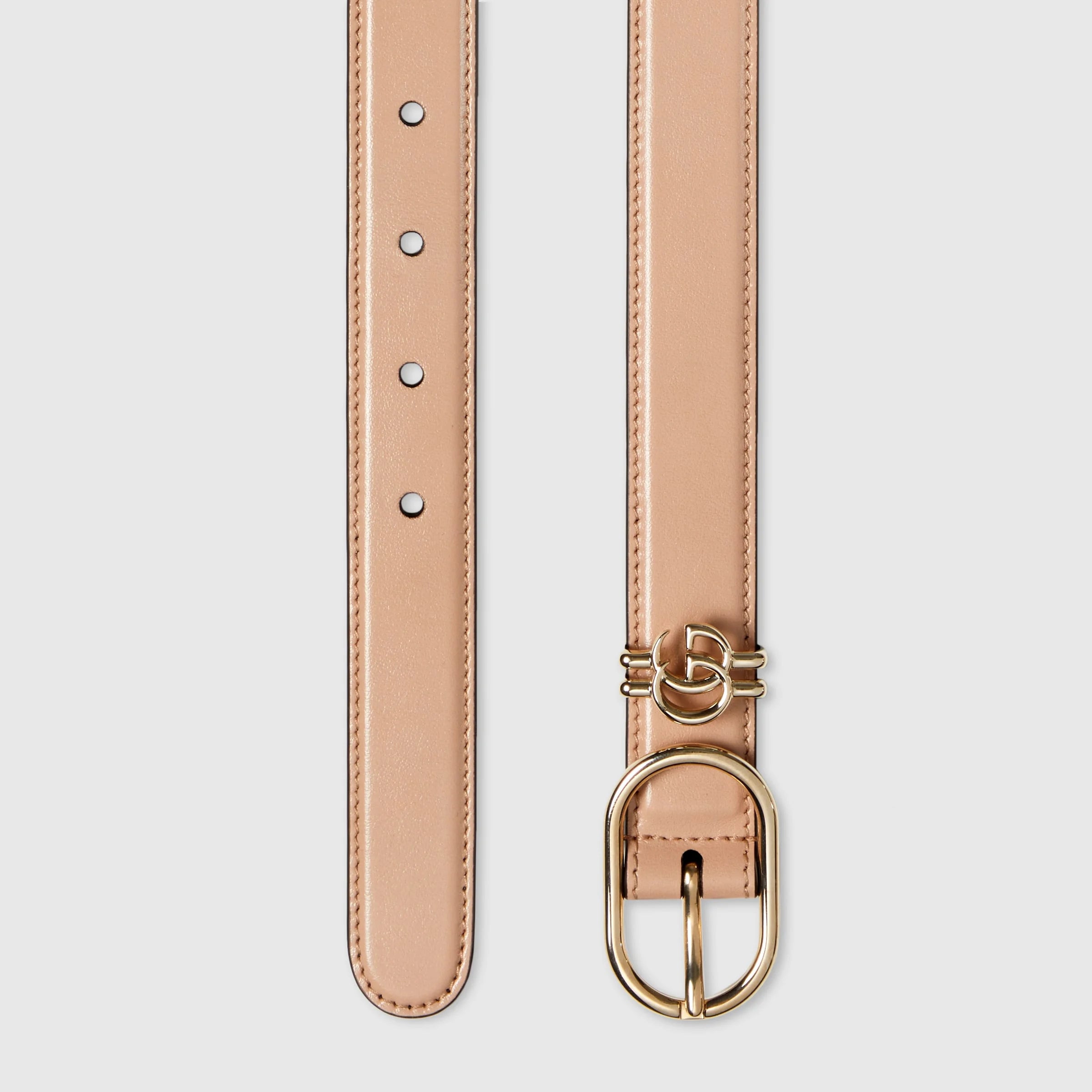 Gucci Belt With Oval Buckle