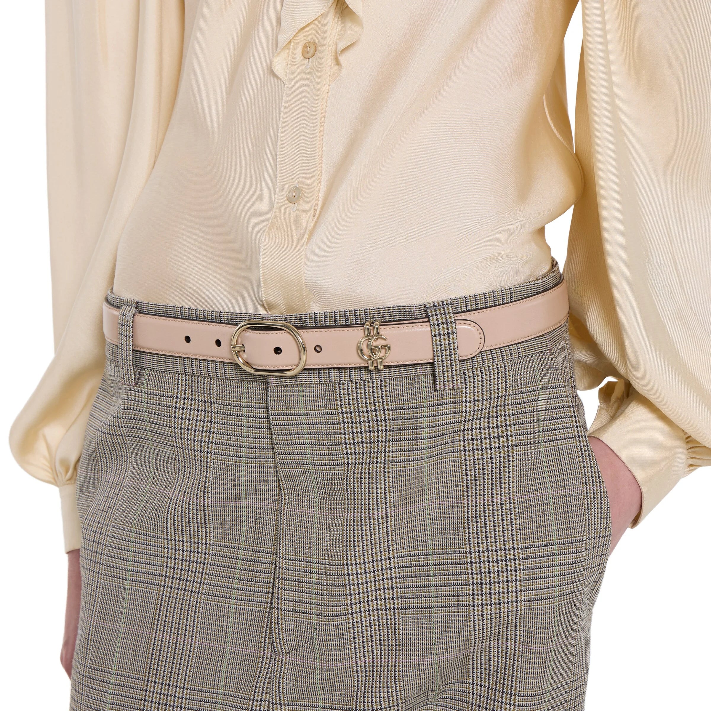 Gucci Belt With Oval Buckle