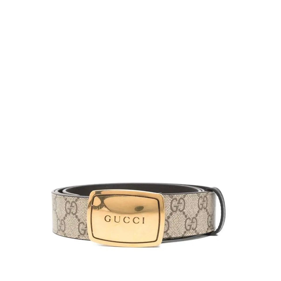 Gucci Belt With Plaque Buckle