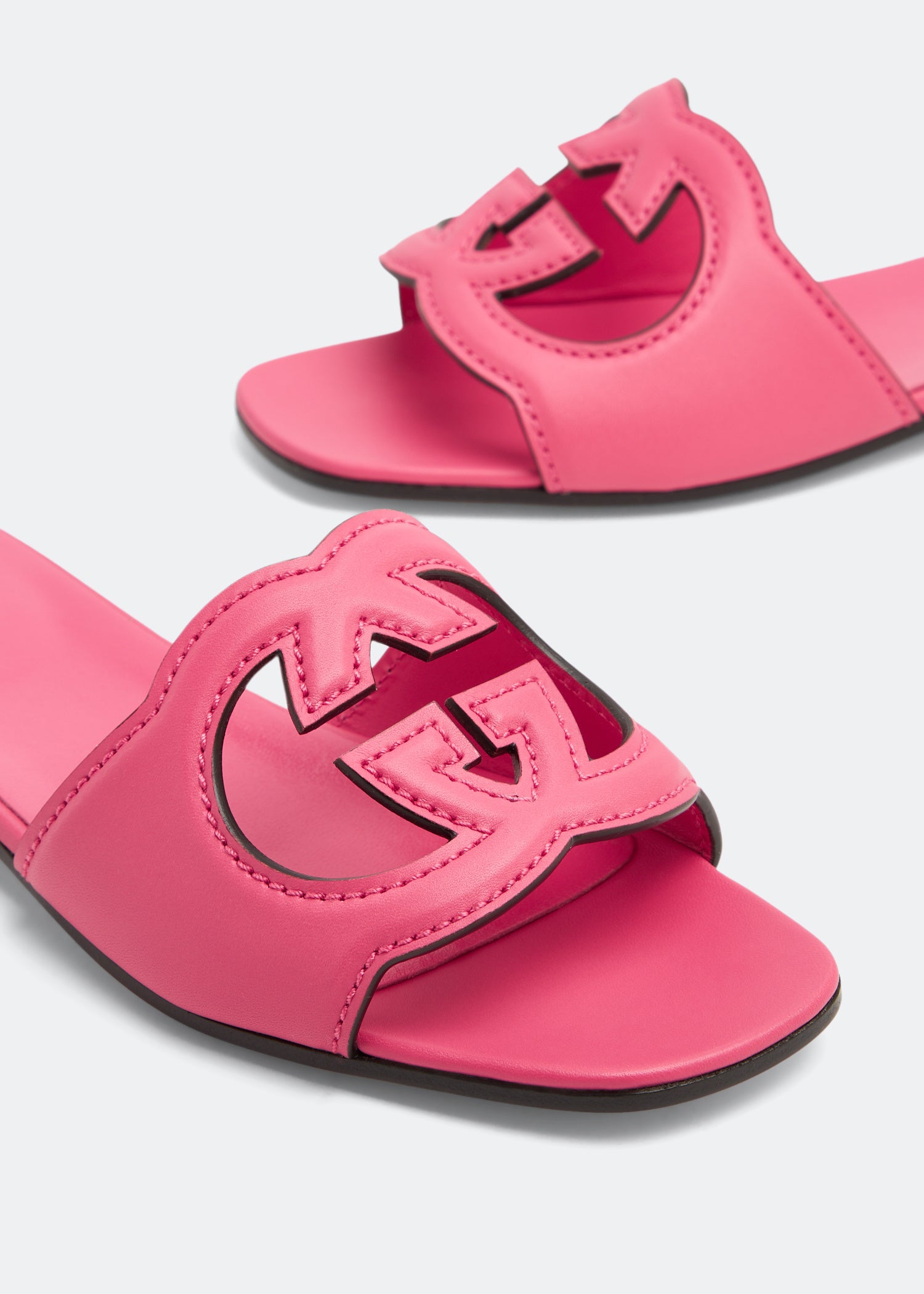 Gucci Interlocking G Slide Sandals