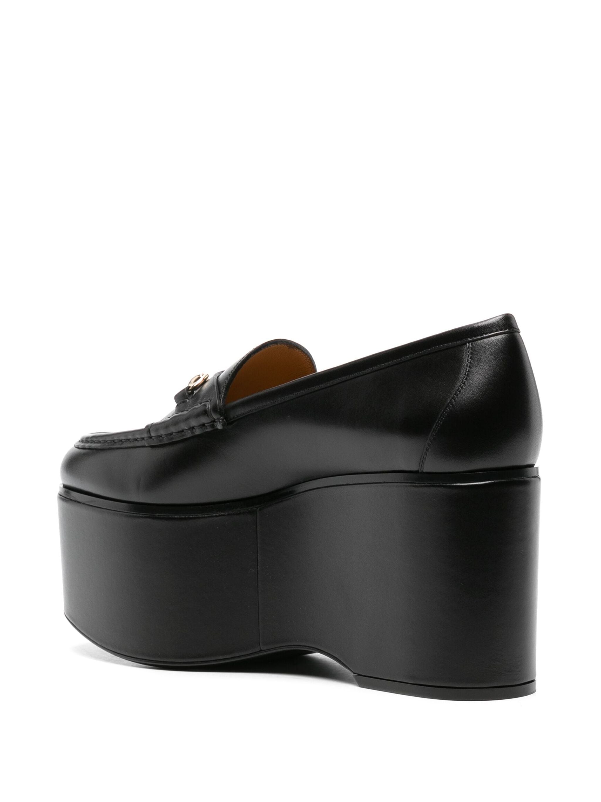 Gucci Horsebit Platform Loafers