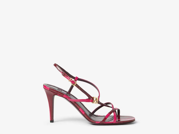 Fendi FFold High Heel Sandals