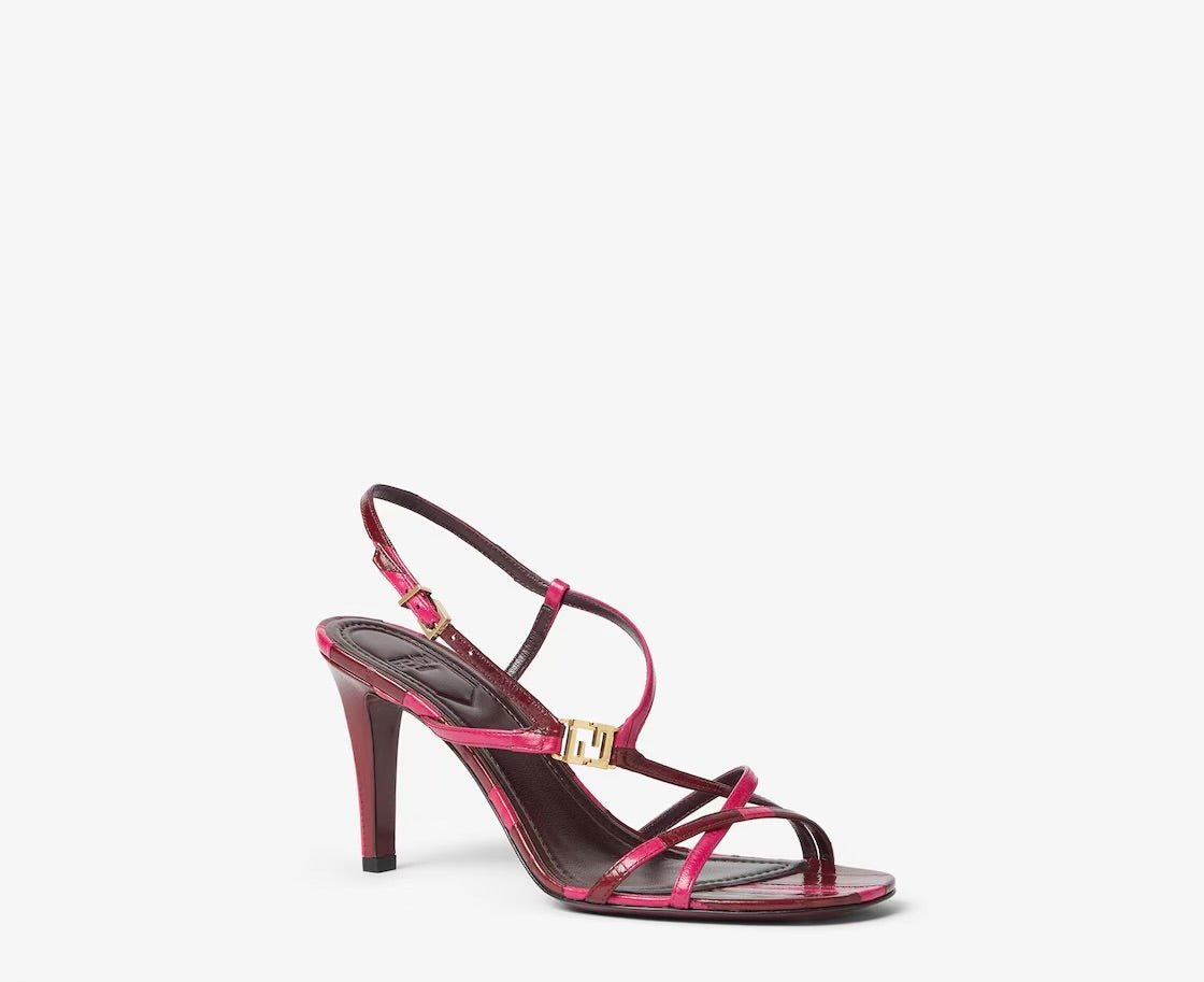 Fendi FFold High Heel Sandals