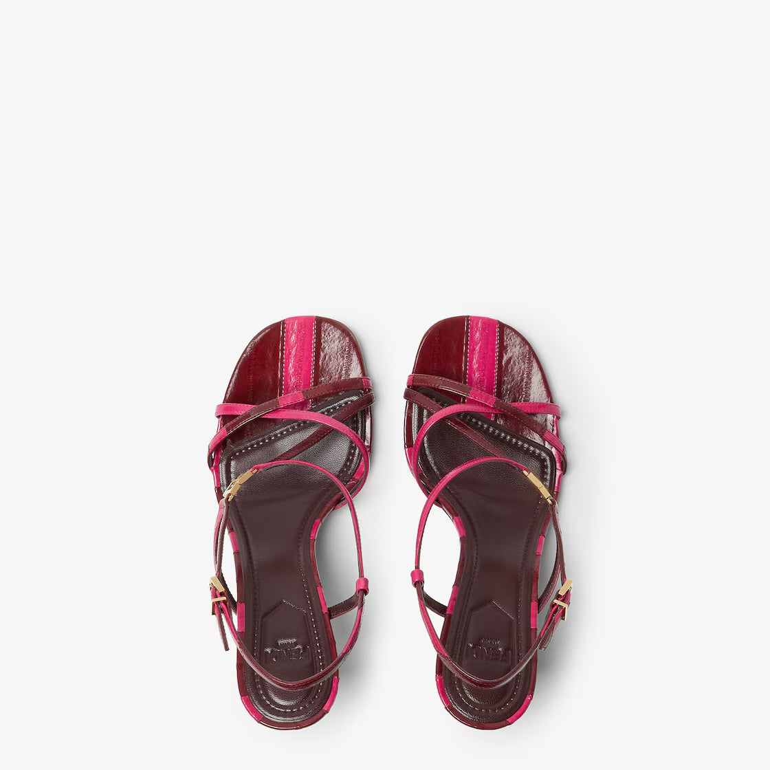 Fendi FFold High Heel Sandals