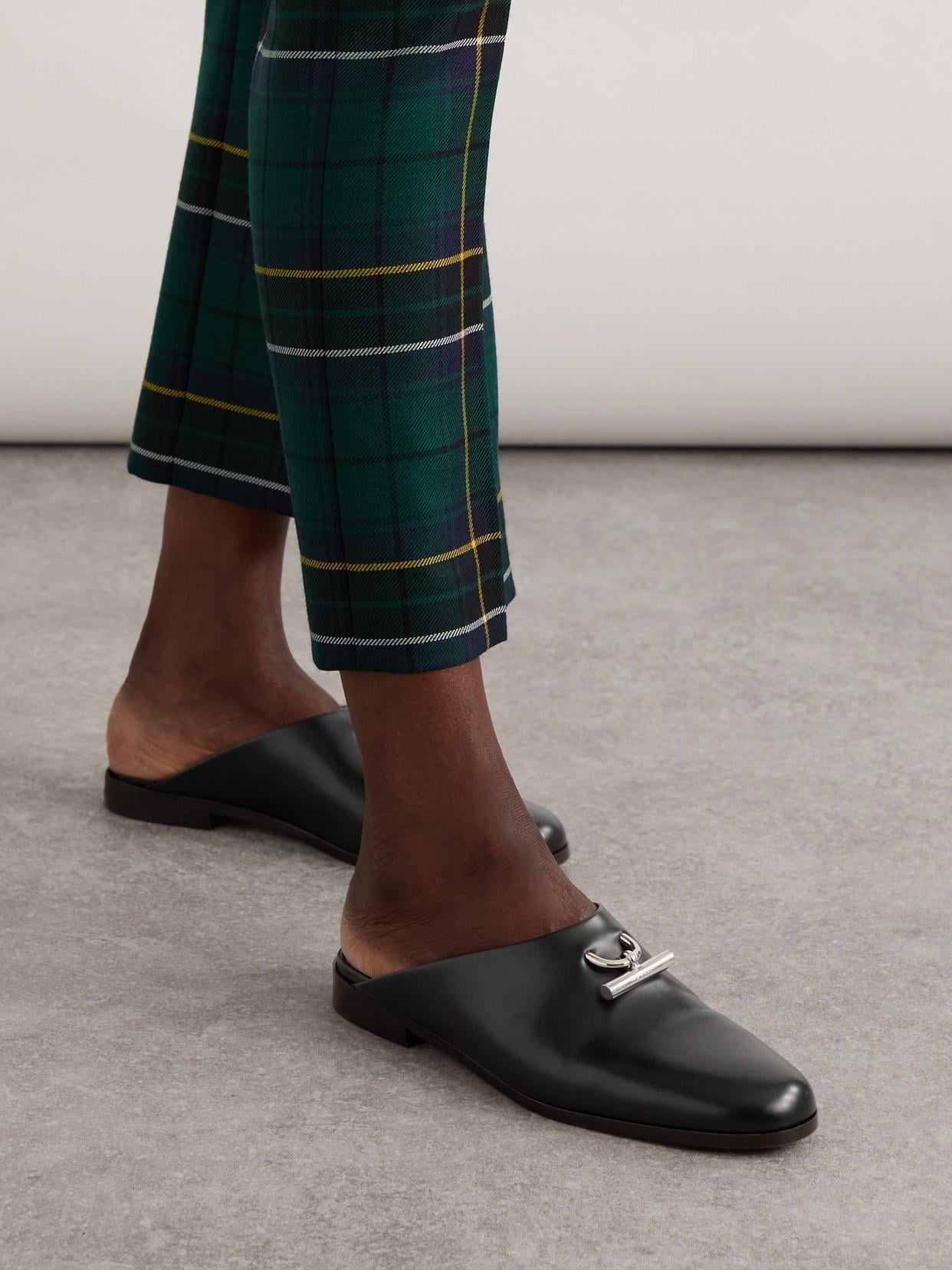 Alexander McQueen T-Bar on Mules
