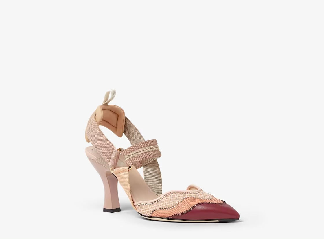 Fendi Iconic Colibri Slingback
