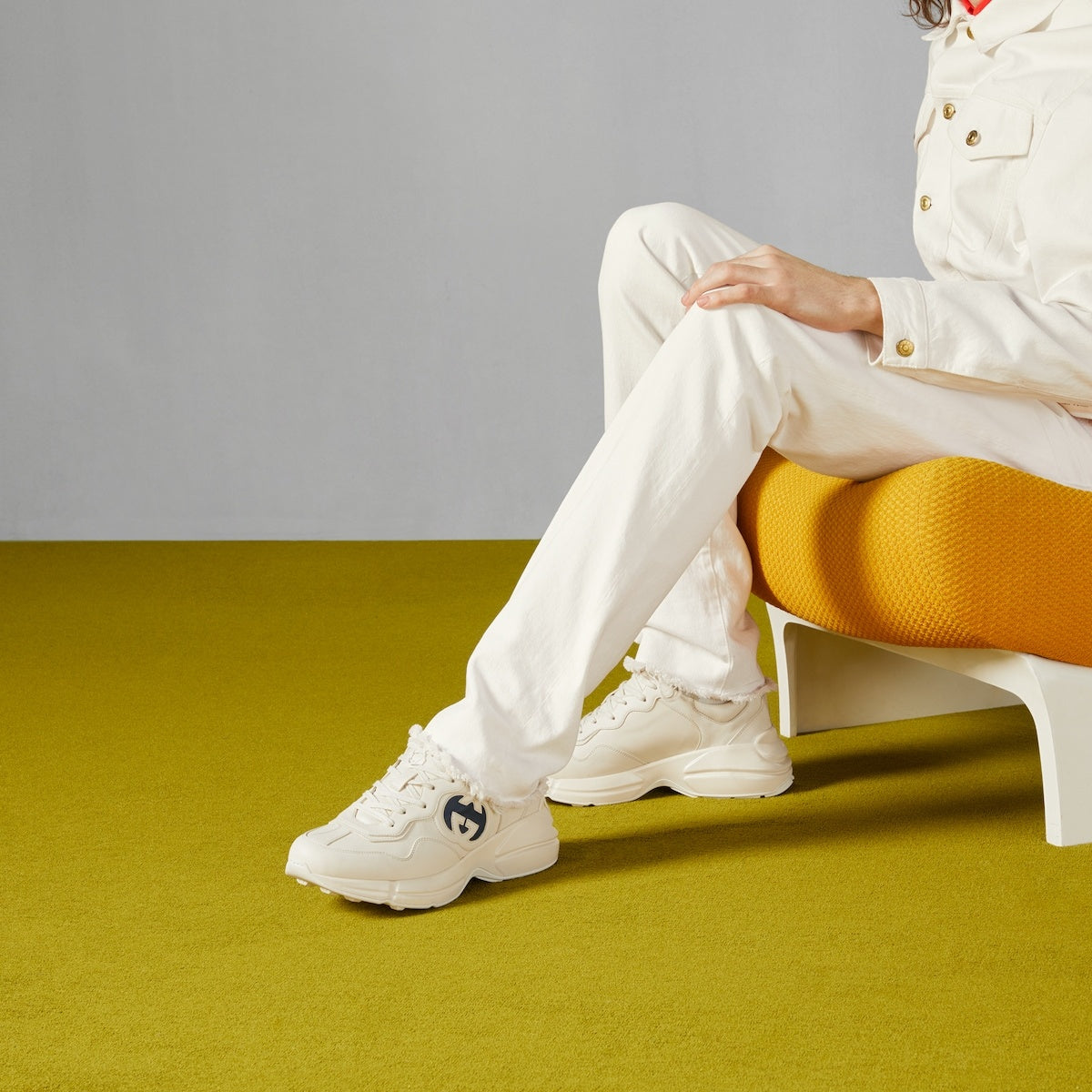 Gucci Rhyton Interlocking G Sneakers
