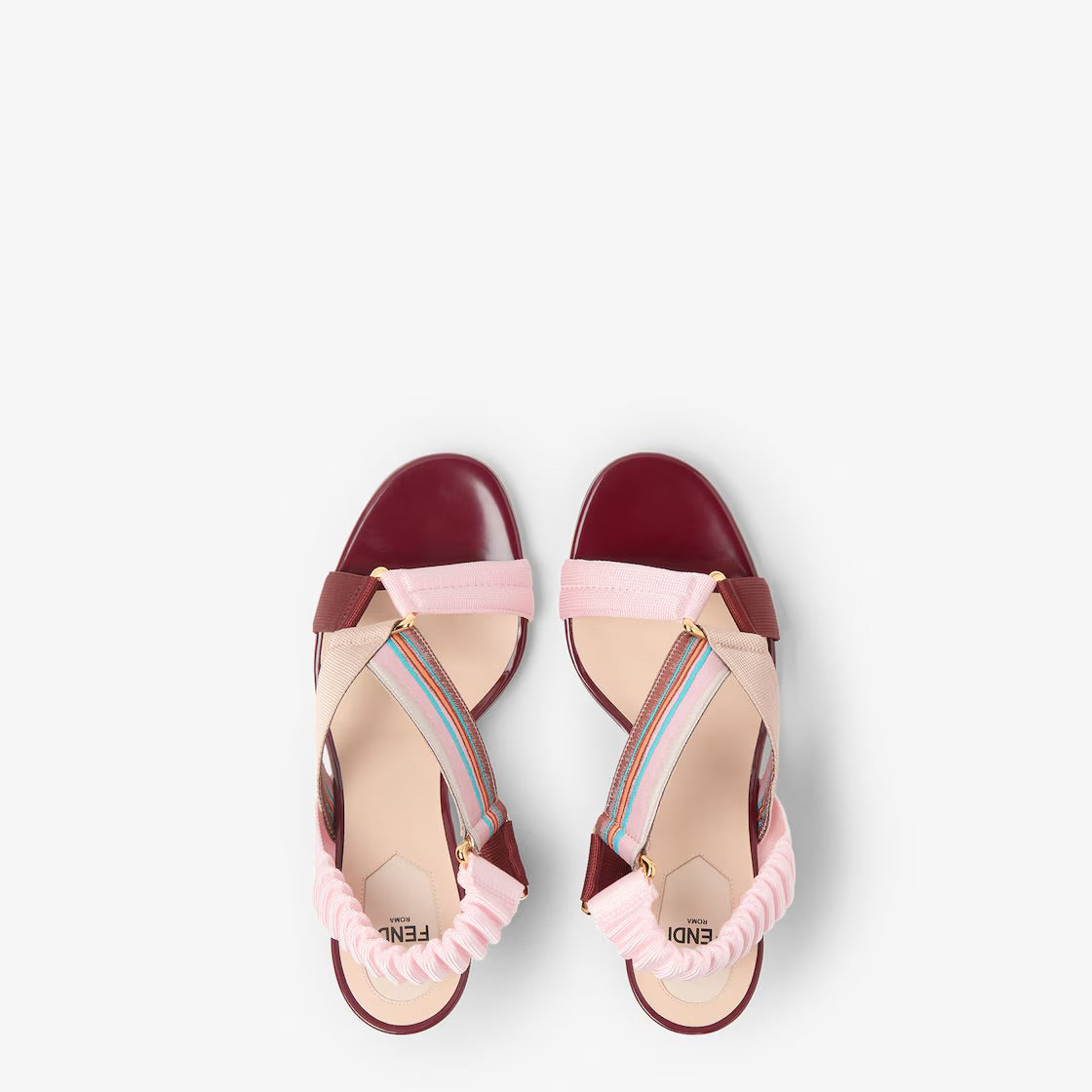 Fendi Iconic Colibri Sandals