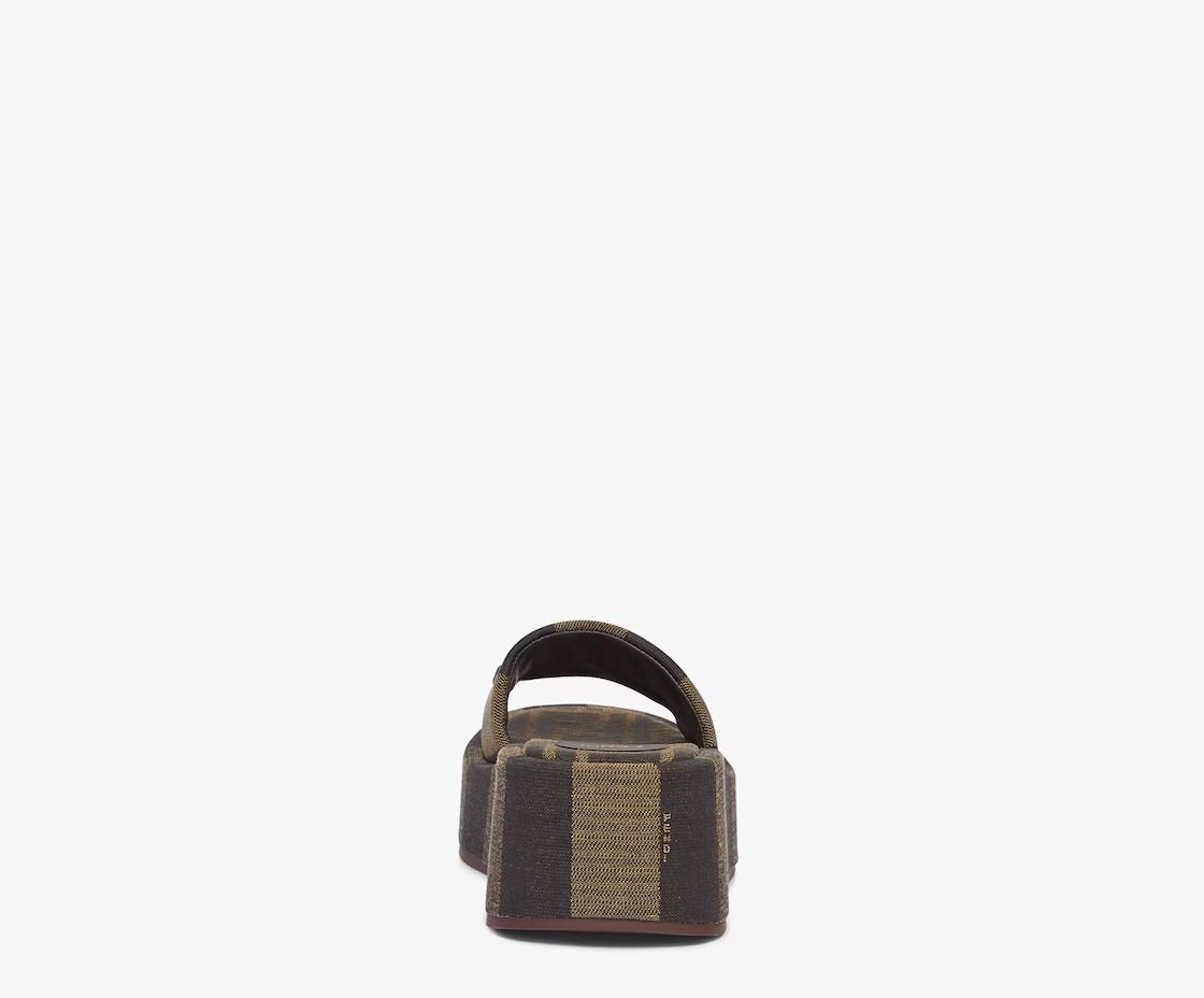 Fendi Sunshine Flatform Slides