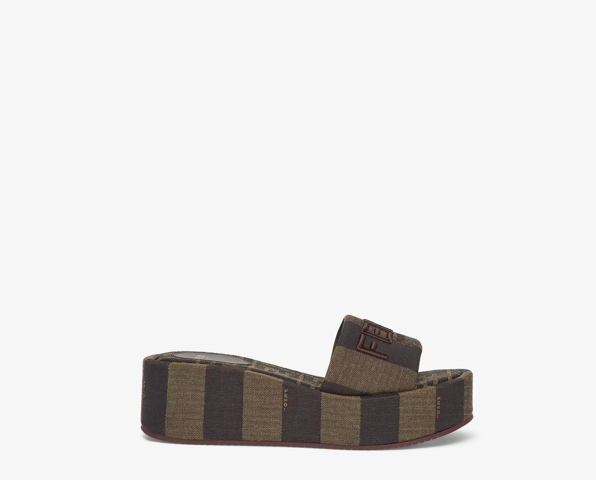 Fendi Sunshine Flatform Slides