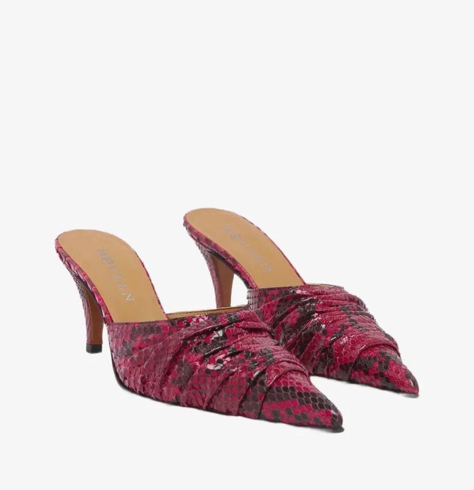 Alexander McQueen Birder Ruched Mules